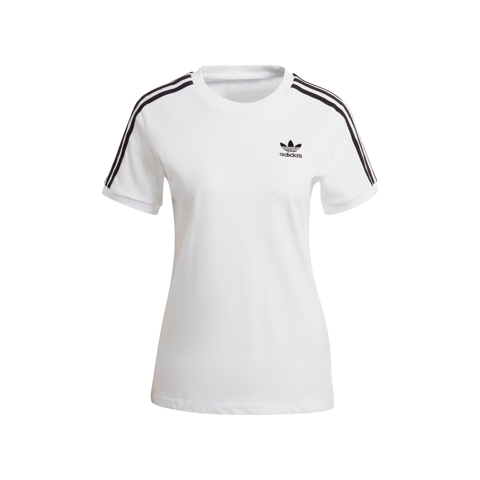 adidas Camiseta Mujer 3 STRIPES TEE vista frontal adidas Camiseta Mujer 3 STRIPES TEE vista frontal