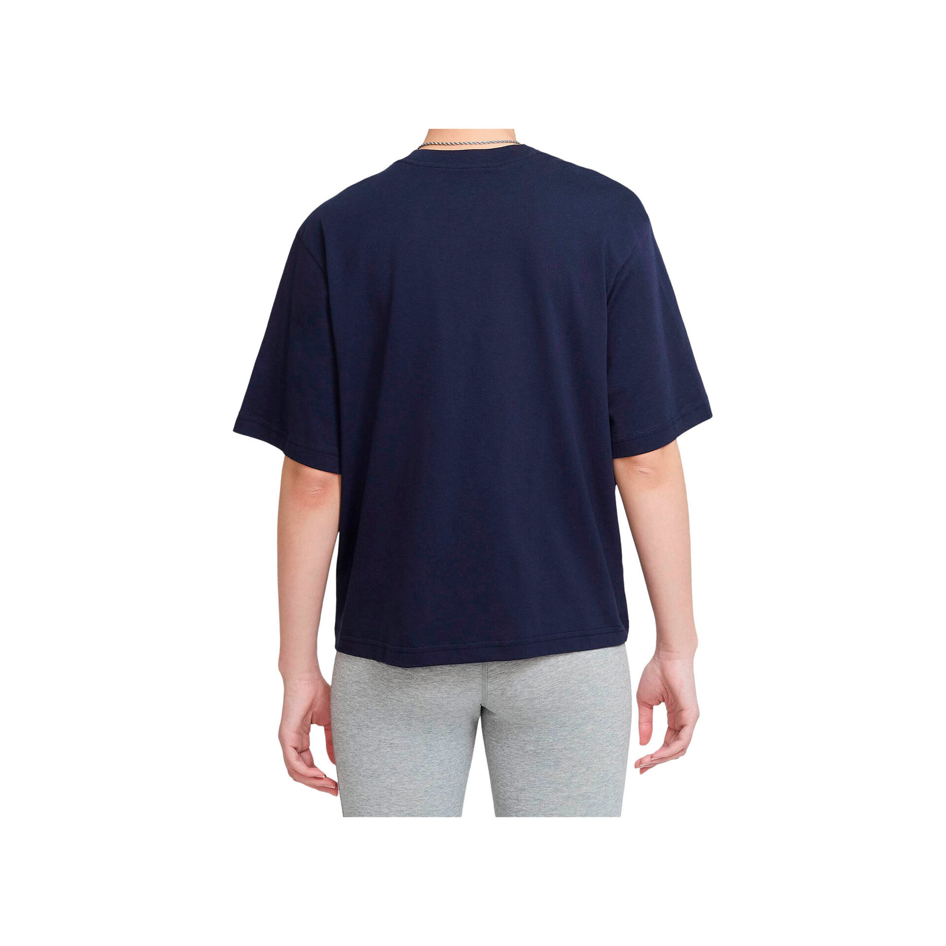 Nike Camiseta Mujer W NSW TEE BOXY NATURE vista trasera Nike Camiseta Mujer W NSW TEE BOXY NATURE vista trasera