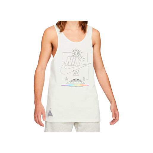 NIKE M NSW TANK M2Z WELLNESS blanco