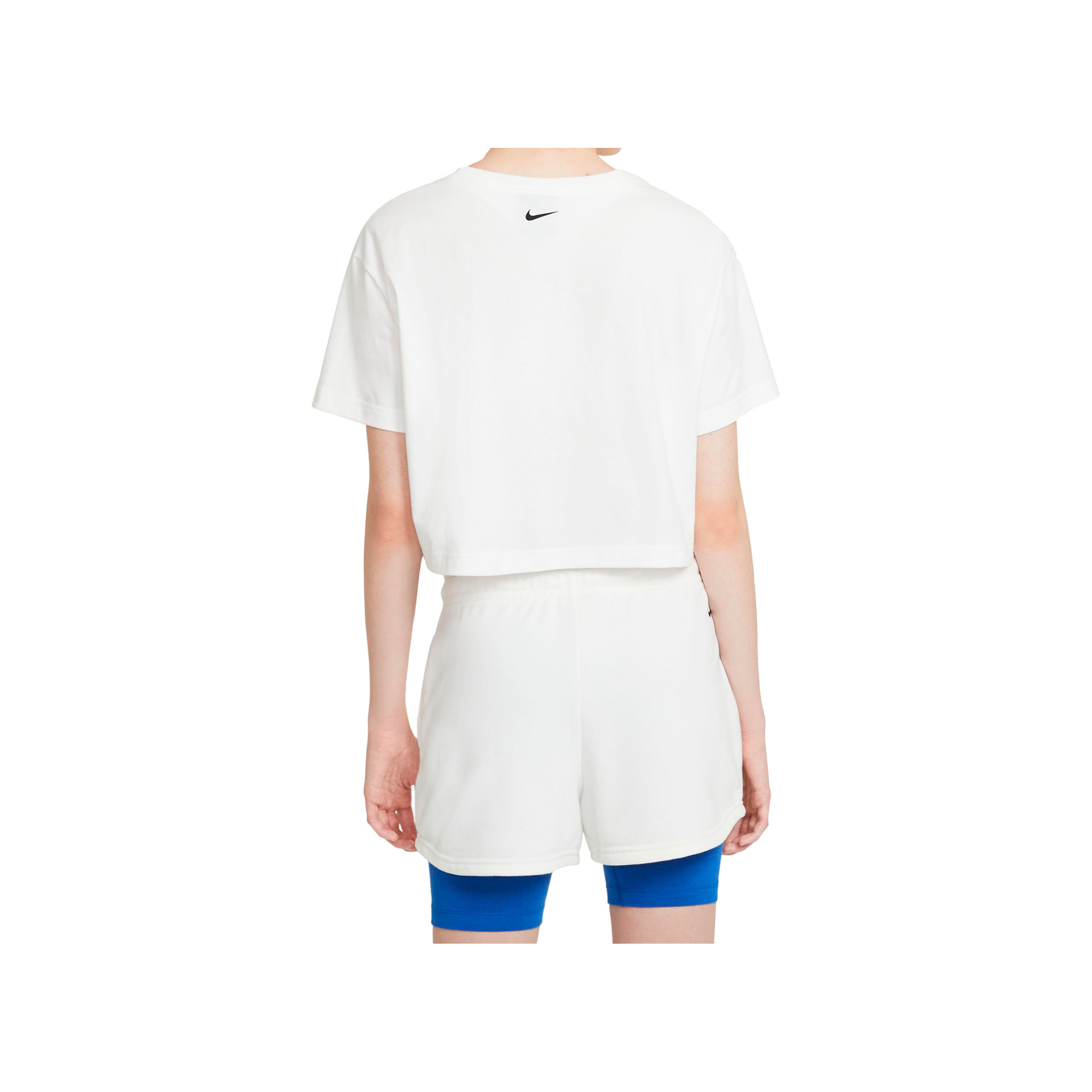 Nike Camiseta Mujer W NSW CROP TEE PRNT vista trasera Nike Camiseta Mujer W NSW CROP TEE PRNT vista trasera