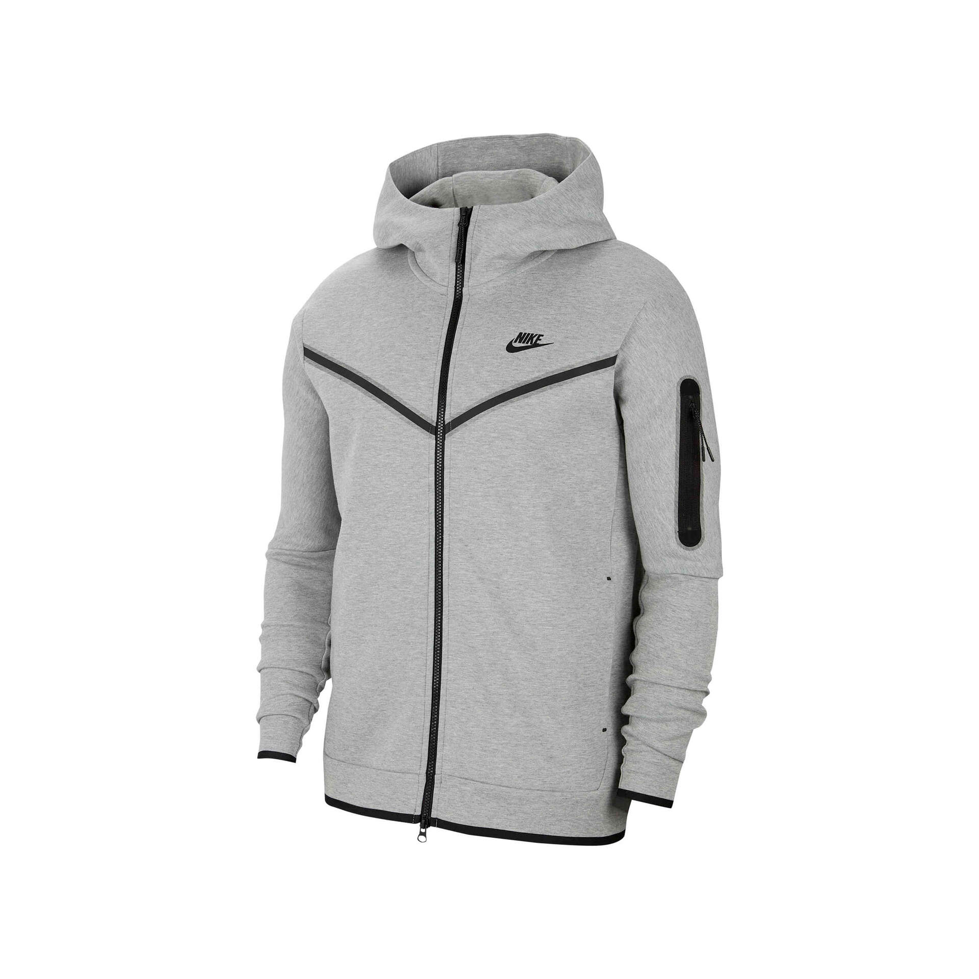 Nike Sudadera Hombre M NSW TCH FLC HOODIE FZ WR vista frontal Nike Sudadera Hombre M NSW TCH FLC HOODIE FZ WR vista frontal