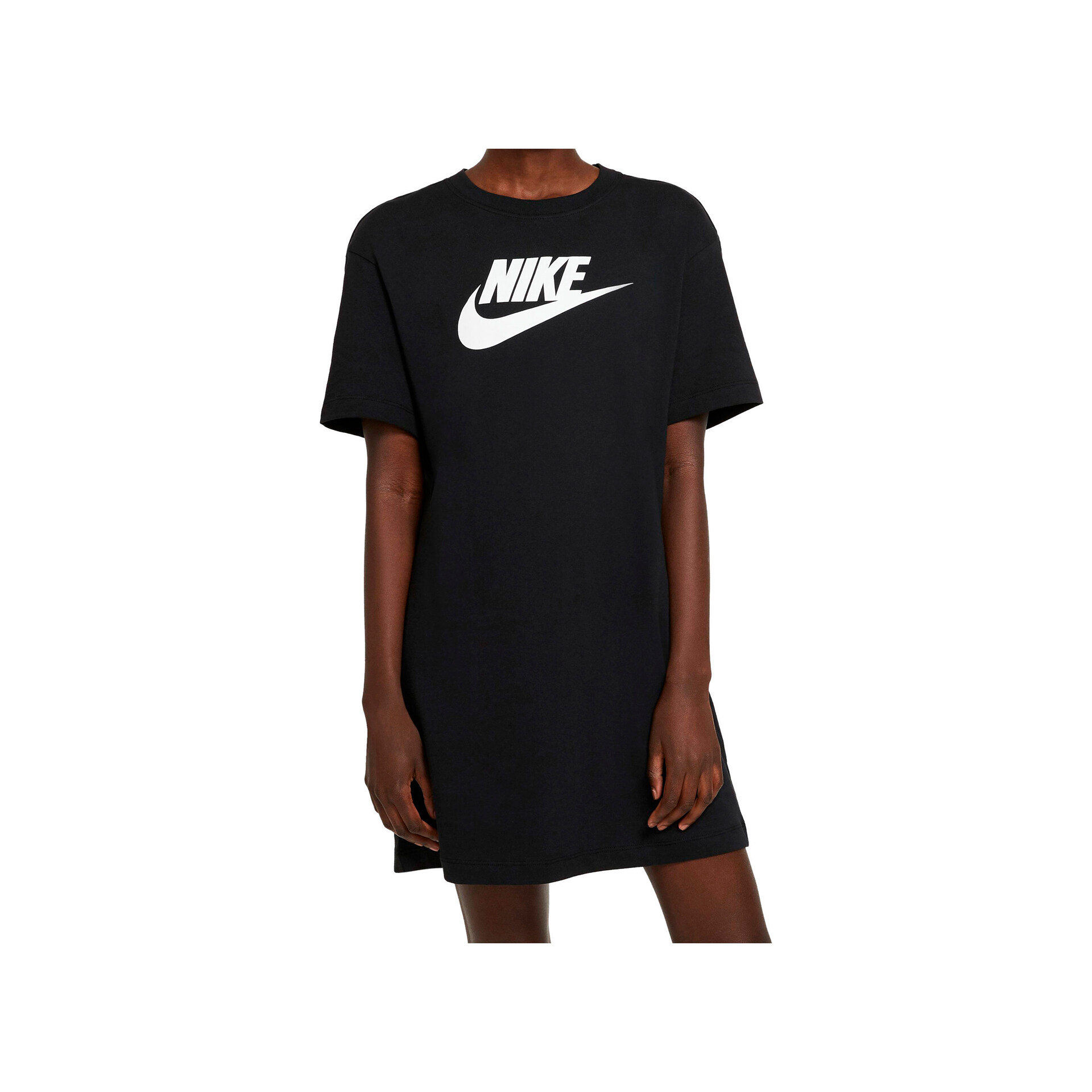 Nike Vestido W NSW ESSNTL DRESS FUTURA PRNT vista frontal Nike Vestido W NSW ESSNTL DRESS FUTURA PRNT vista frontal