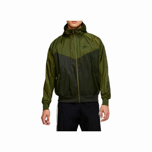NIKE M NSW SPE WVN LND WR HD JKT verde
