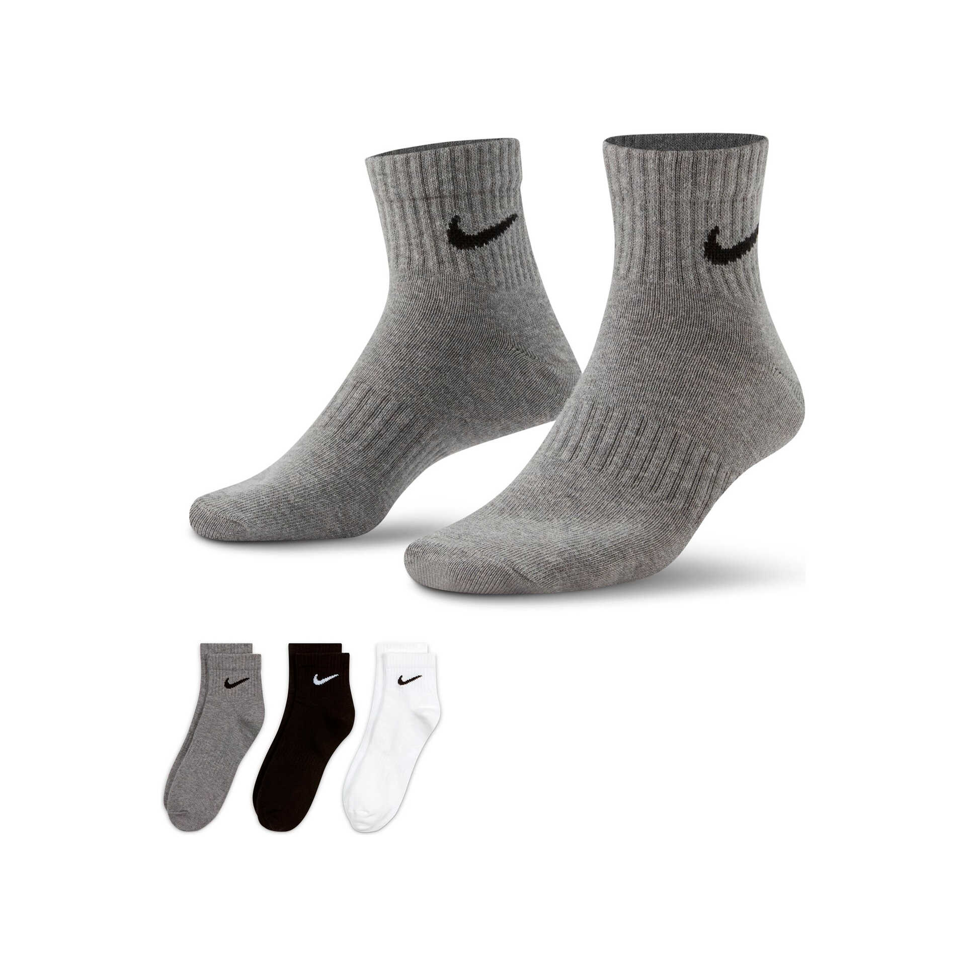 Nike Calcetines U NK ED LTWT ANKLE 3P 132 03 Nike Calcetines U NK ED LTWT ANKLE 3P 132 03