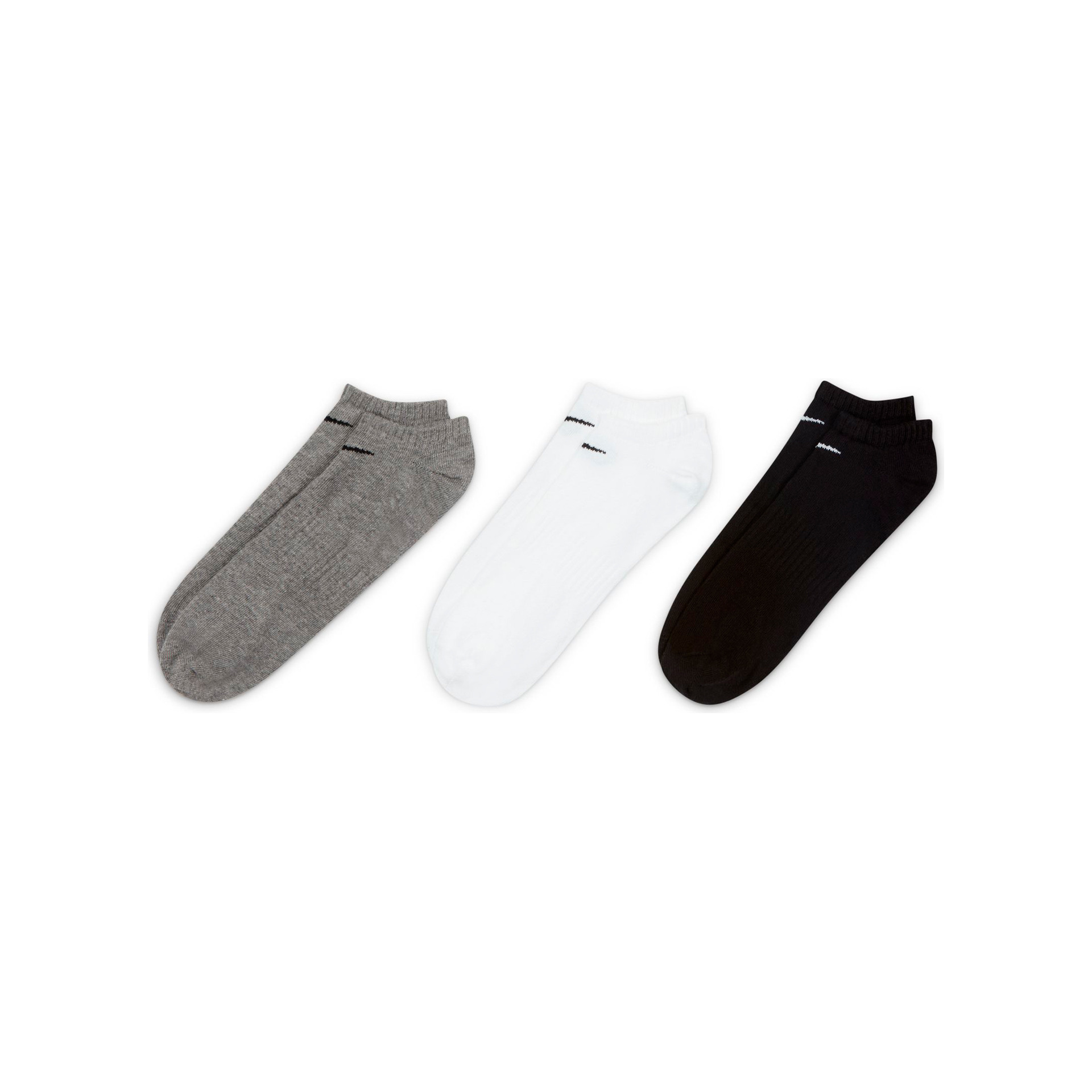 Nike Calcetines U NK EVERYDAY LTWT NS 3PR 132 vista frontal Nike Calcetines U NK EVERYDAY LTWT NS 3PR 132 vista frontal
