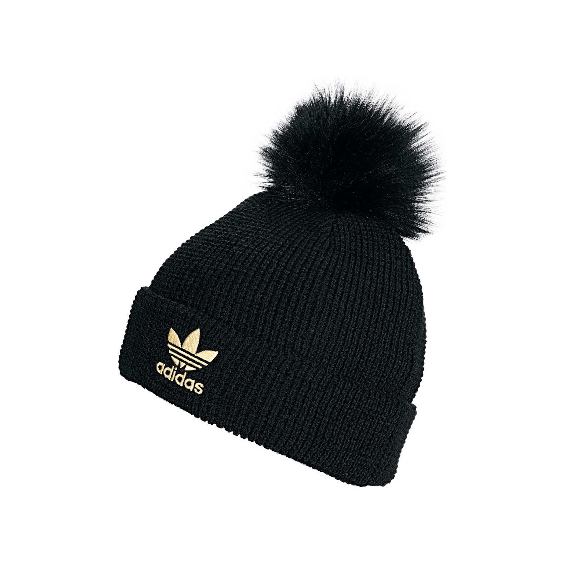 adidas Gorro W FUR POM BEANI vista frontal adidas Gorro W FUR POM BEANI vista frontal