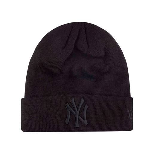 NEW ERA MLB ESSENTIAL CUFF BEANIE NEYYAN negro