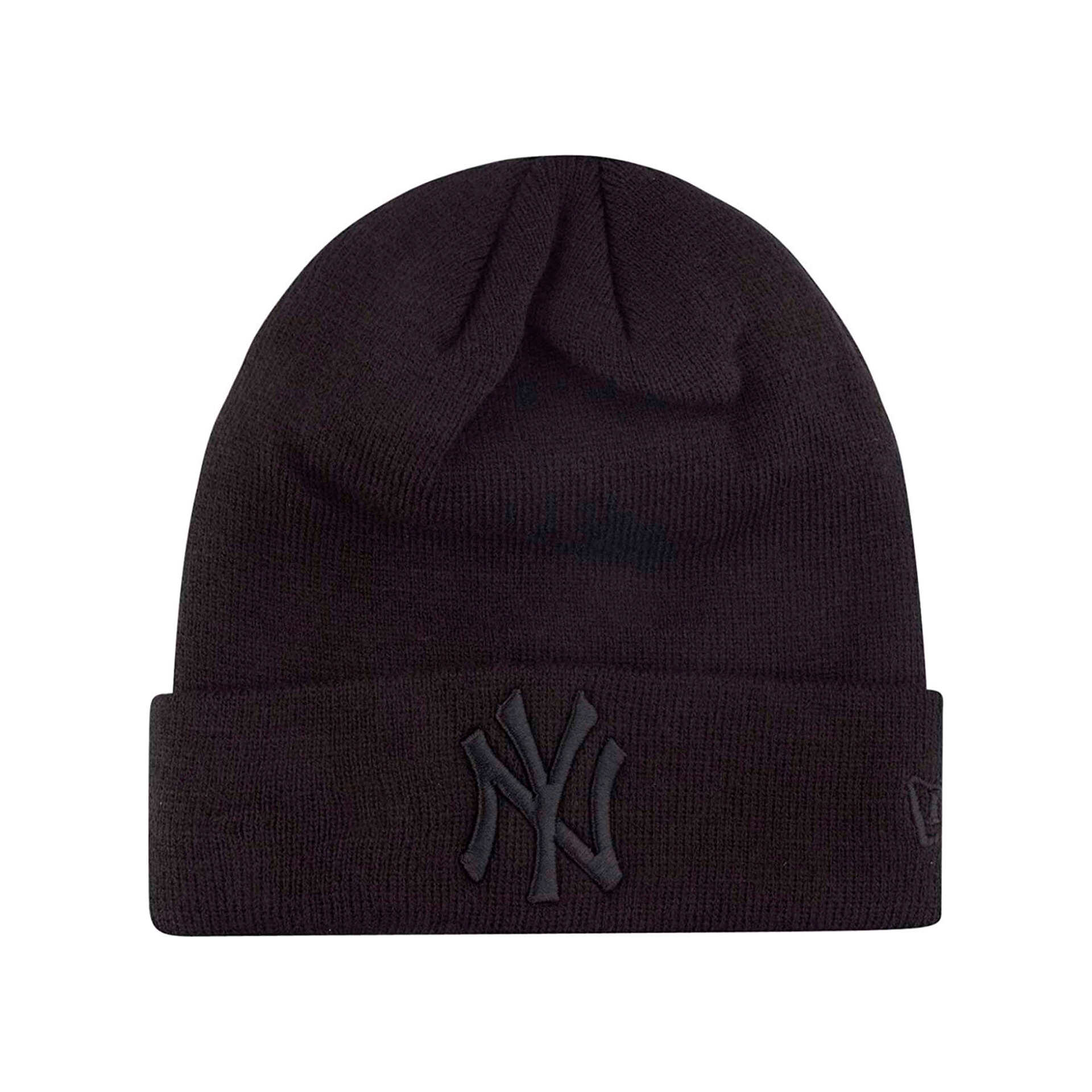 New Era Gorro NEW YORK YANKEES BLKBLK vista frontal New Era Gorro NEW YORK YANKEES BLKBLK vista frontal
