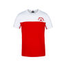 Le Coq Sportif Camiseta Hombre SAISON 2 Tee SS N1 M pur rouge/new opti vista frontal
