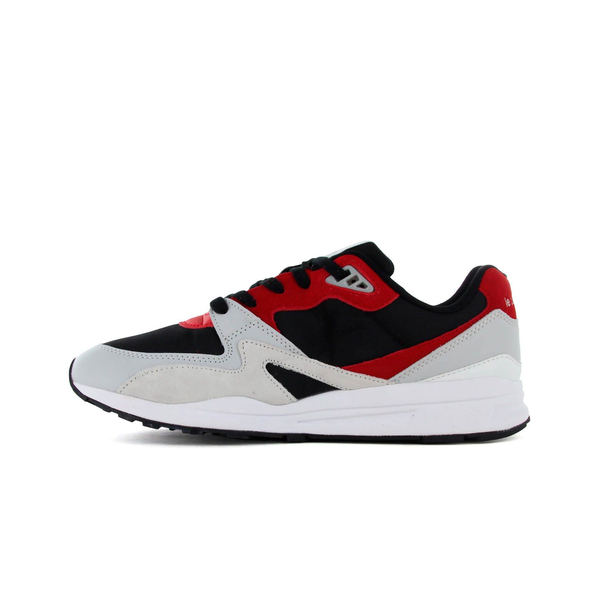 Le Coq Sportif Zapatillas Hombre LCS R800 black/fiery red lateral interior Le Coq Sportif Zapatillas Hombre LCS R800 black/fiery red lateral interior