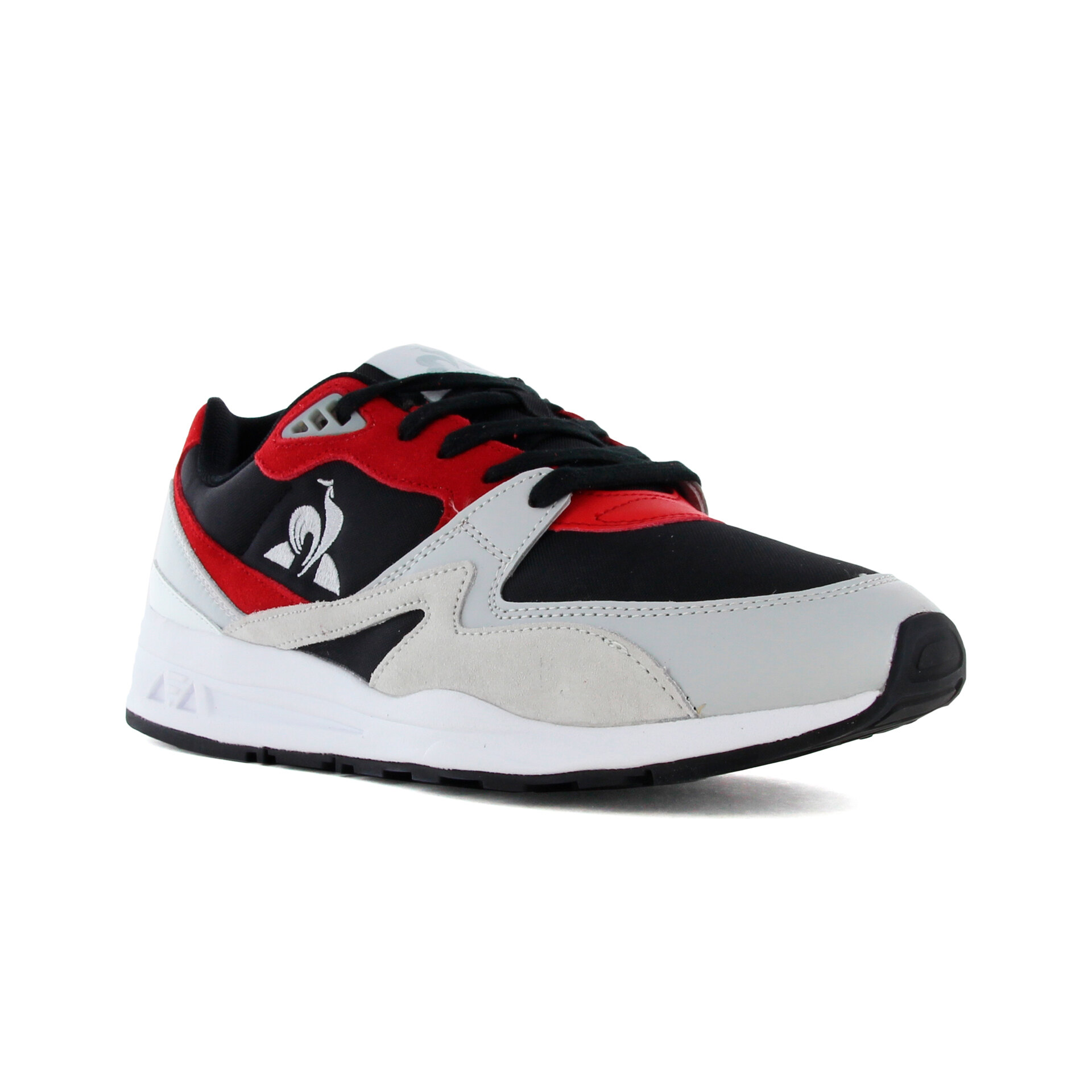Le Coq Sportif Zapatillas Hombre LCS R800 black/fiery red vista trasera Le Coq Sportif Zapatillas Hombre LCS R800 black/fiery red vista trasera
