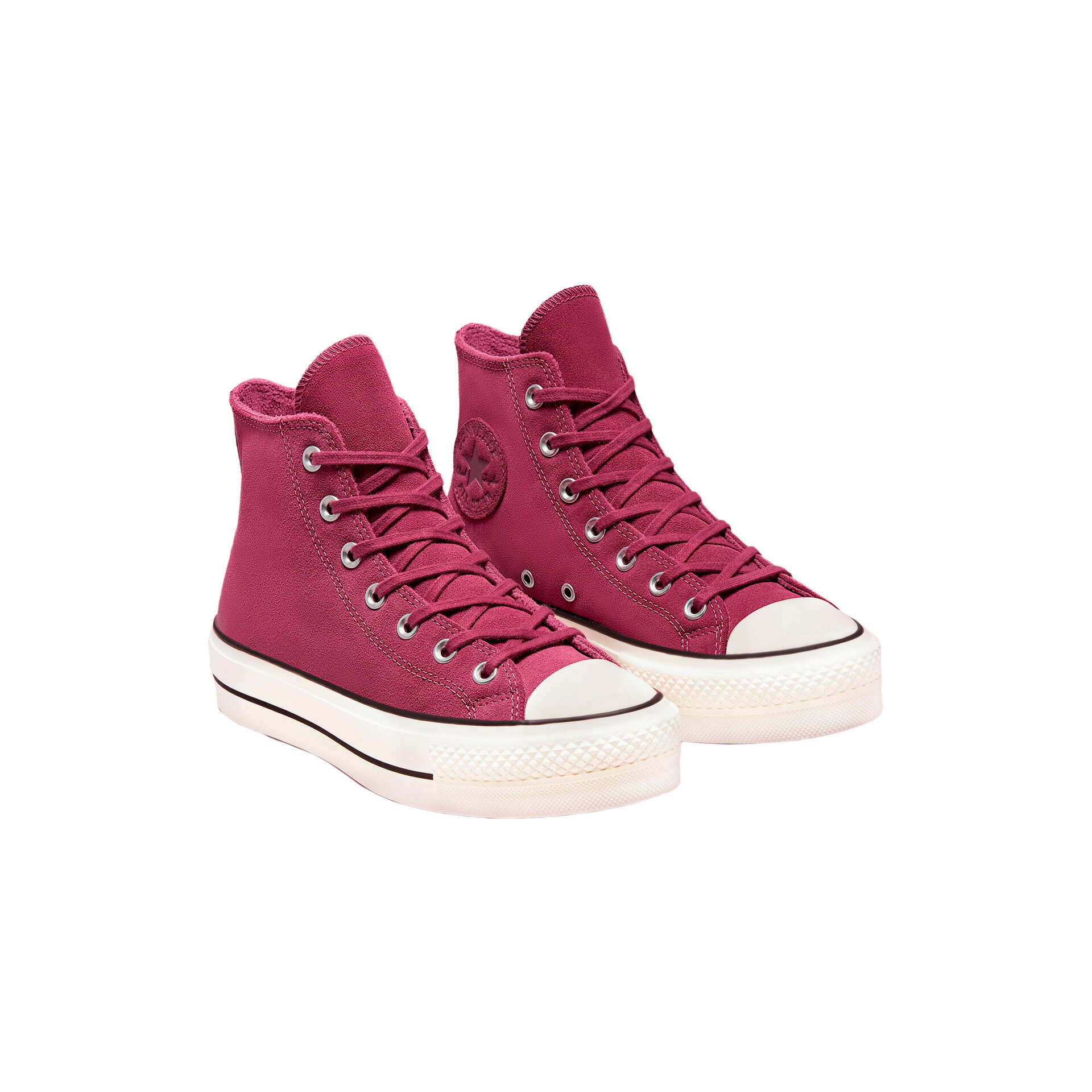 Converse Taylor All Star Lined granate zapatillas mujer | Dooers Sneakers