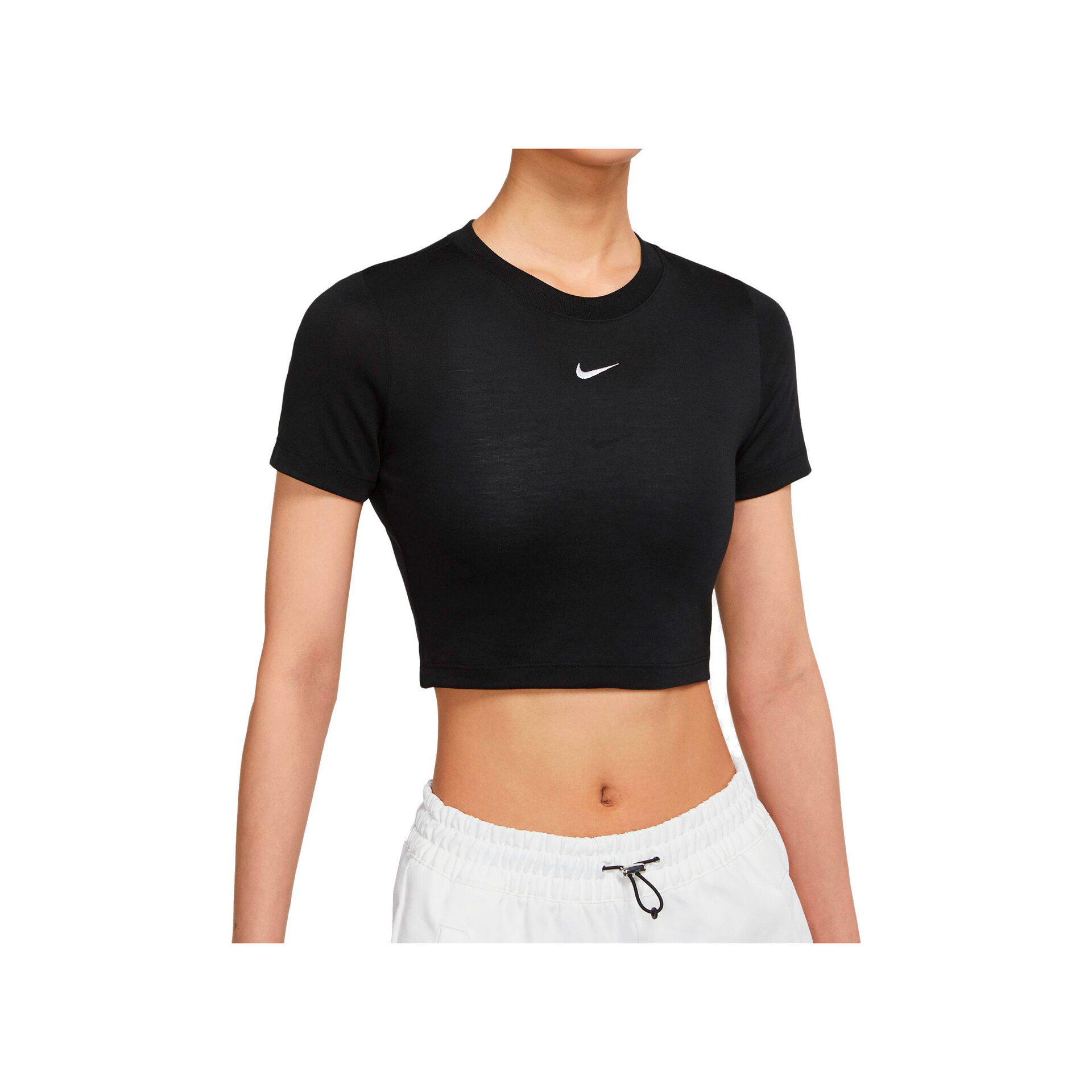 Nike Camiseta Mujer W NSW ESSNTL TEE SLIM CRP LBR vista frontal Nike Camiseta Mujer W NSW ESSNTL TEE SLIM CRP LBR vista frontal
