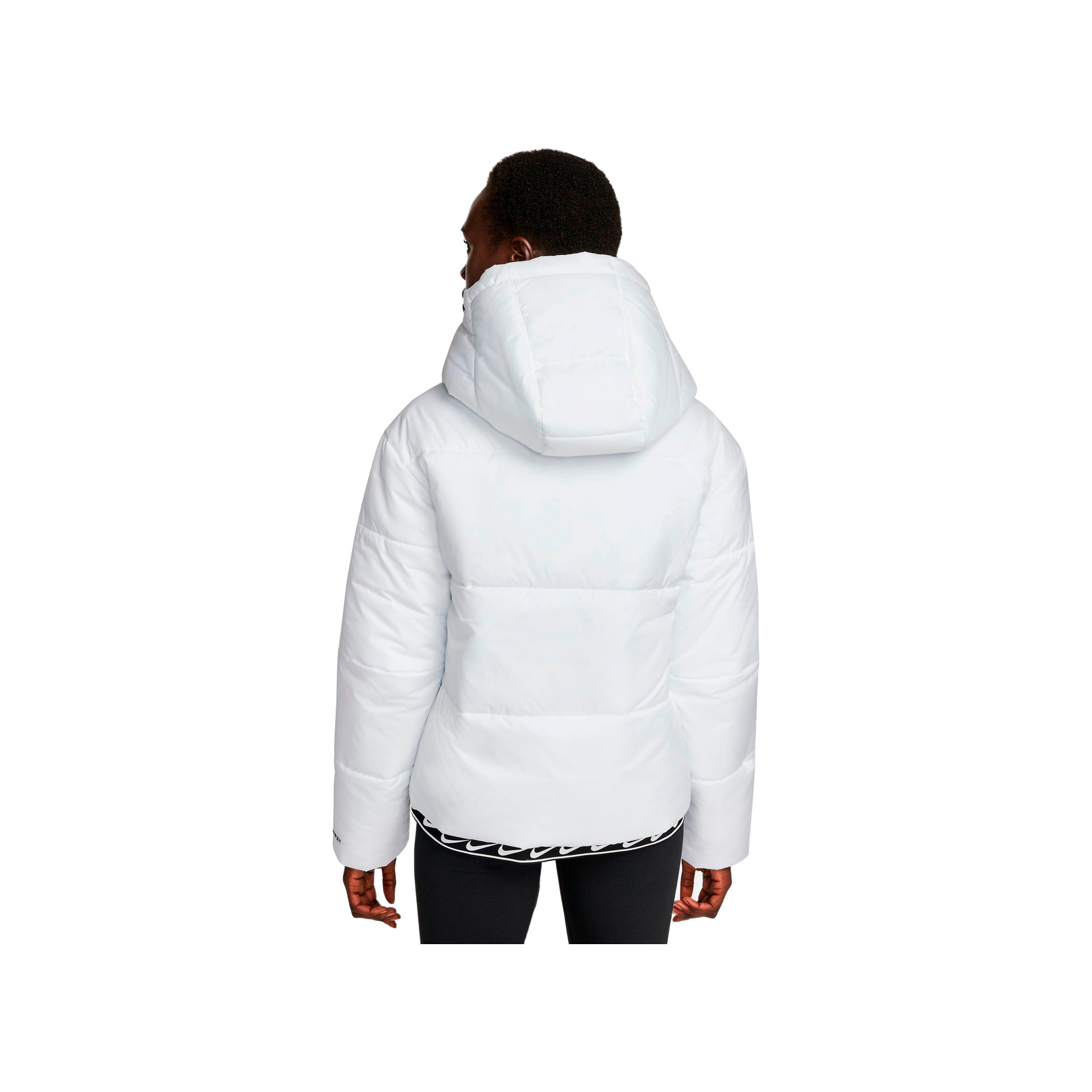 Nike Chaqueta Mujer W NSW TF RPL CLASSIC TAPE JKT vista trasera Nike Chaqueta Mujer W NSW TF RPL CLASSIC TAPE JKT vista trasera