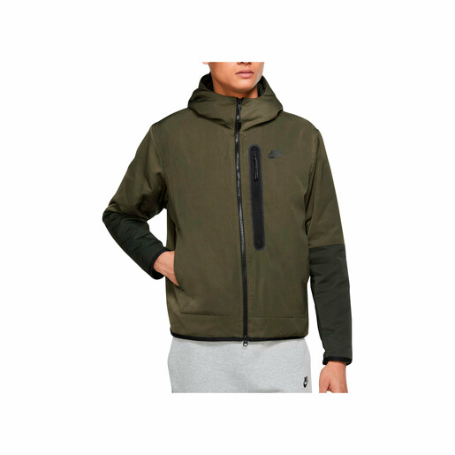 NIKE M NSW TE+ WVN RPL INSL HD JKT verde