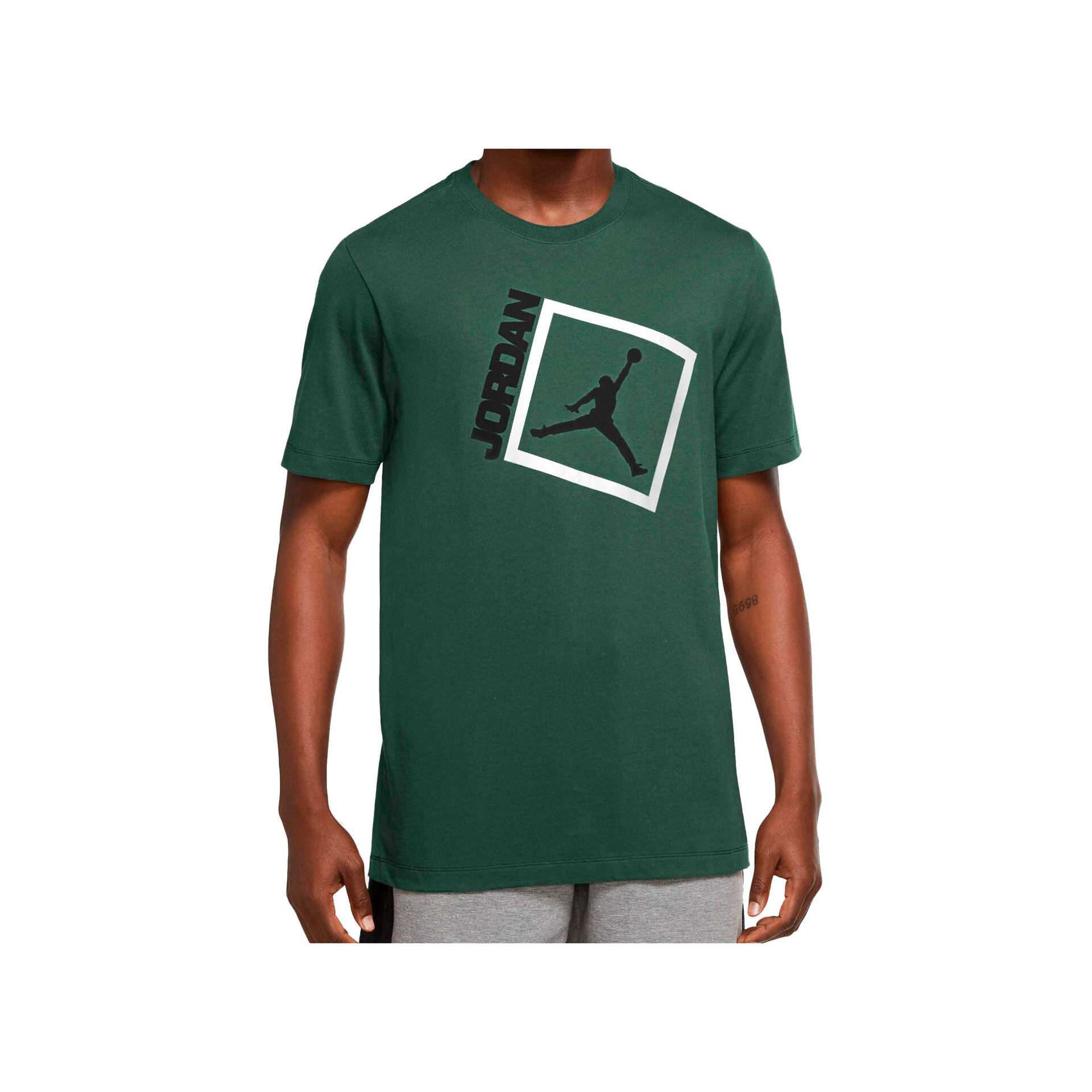 Nike Camiseta Hombre M J JUMPMAN BOX SS CREW vista frontal Nike Camiseta Hombre M J JUMPMAN BOX SS CREW vista frontal