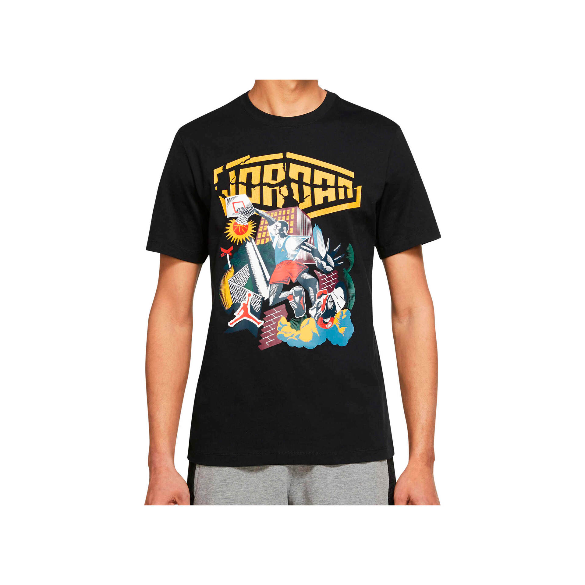 Nike Camiseta Hombre M J SPRT DNA SS GFX CREW vista frontal Nike Camiseta Hombre M J SPRT DNA SS GFX CREW vista frontal