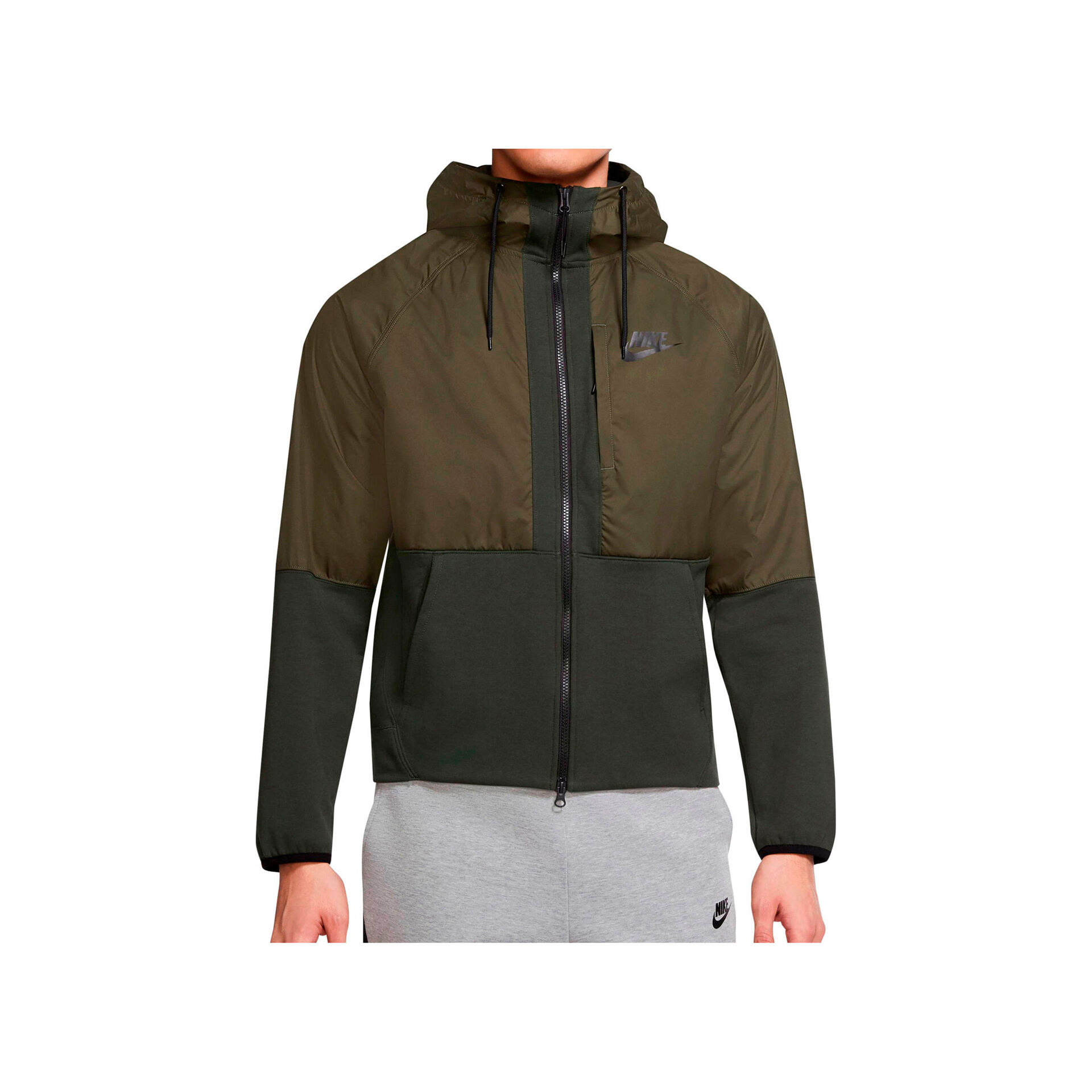 Nike Chaqueta Hombre M NSW TE+ FZ FLC WINTER HOODIE vista frontal Nike Chaqueta Hombre M NSW TE+ FZ FLC WINTER HOODIE vista frontal