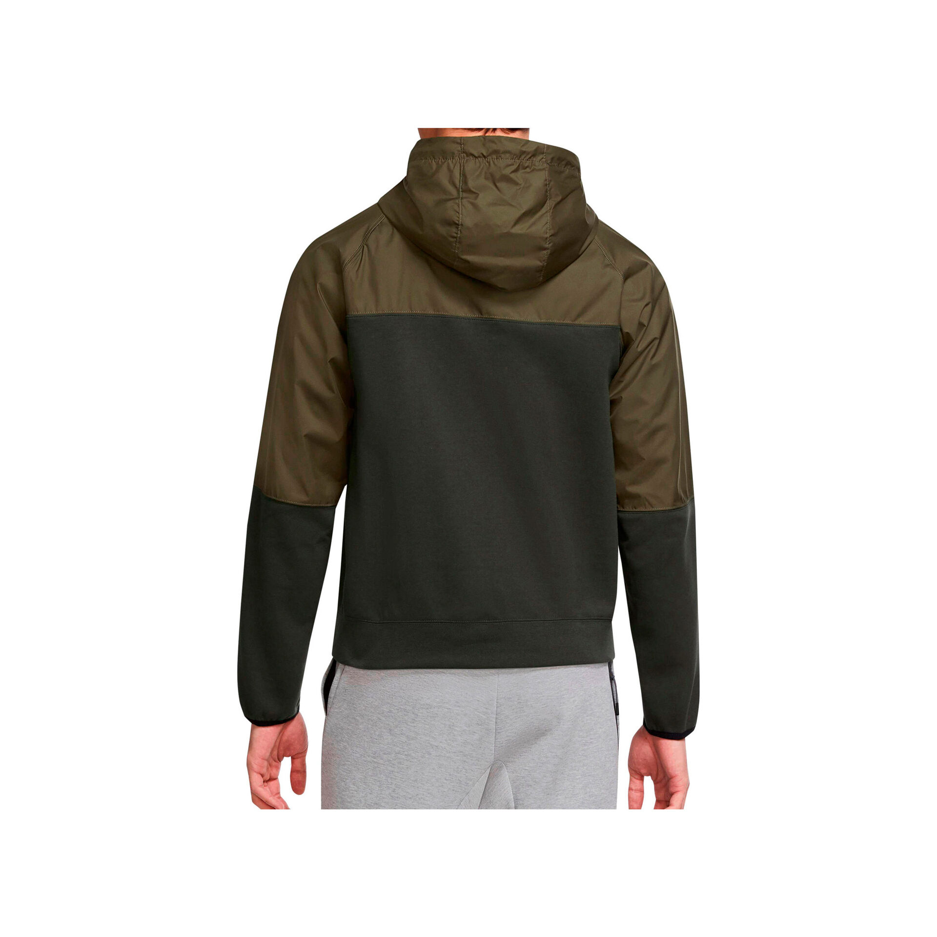 Nike Chaqueta Hombre M NSW TE+ FZ FLC WINTER HOODIE vista trasera Nike Chaqueta Hombre M NSW TE+ FZ FLC WINTER HOODIE vista trasera