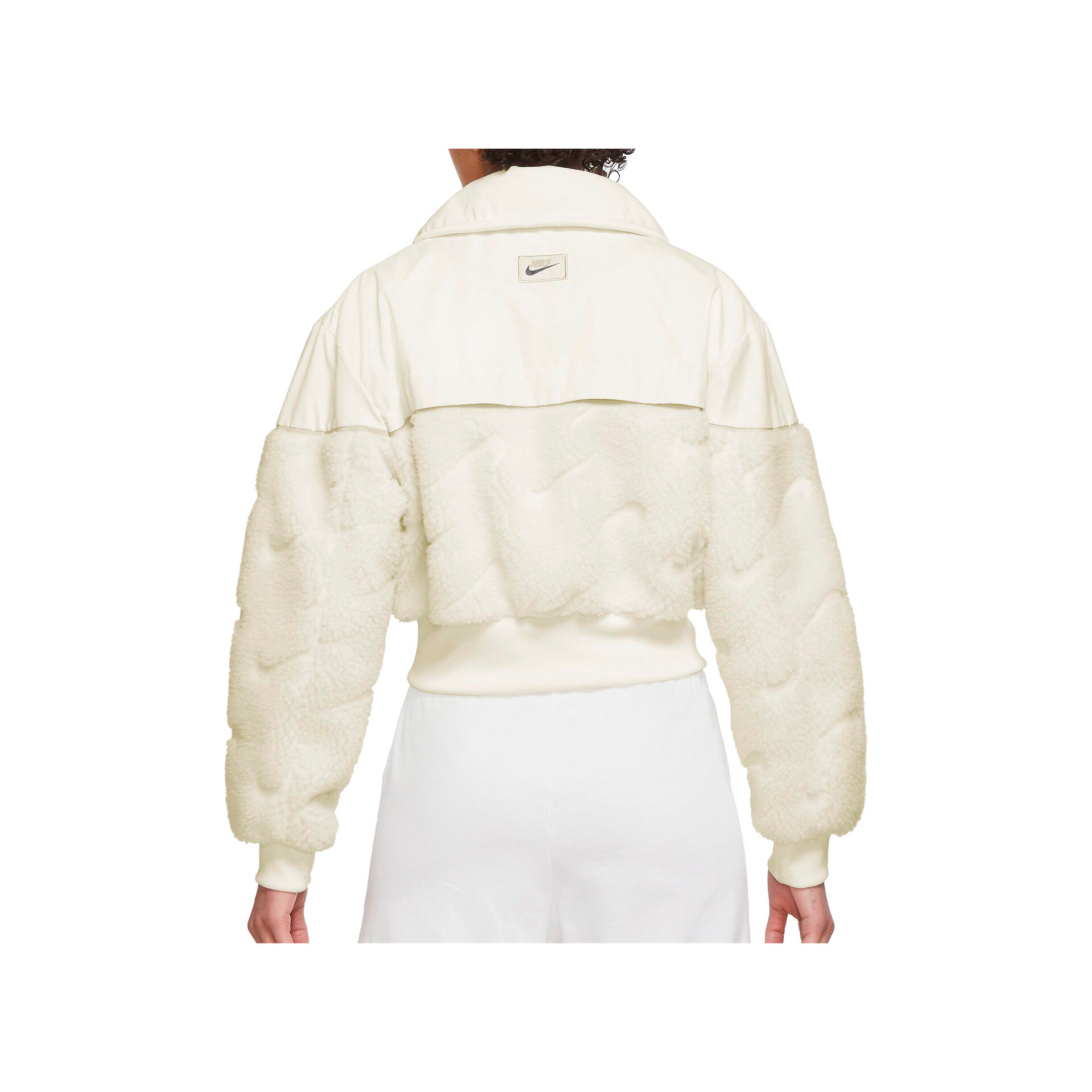 Nike Polar Abierto Mujer W NSW ICN CLSH SHRPA JKT vista trasera Nike Polar Abierto Mujer W NSW ICN CLSH SHRPA JKT vista trasera