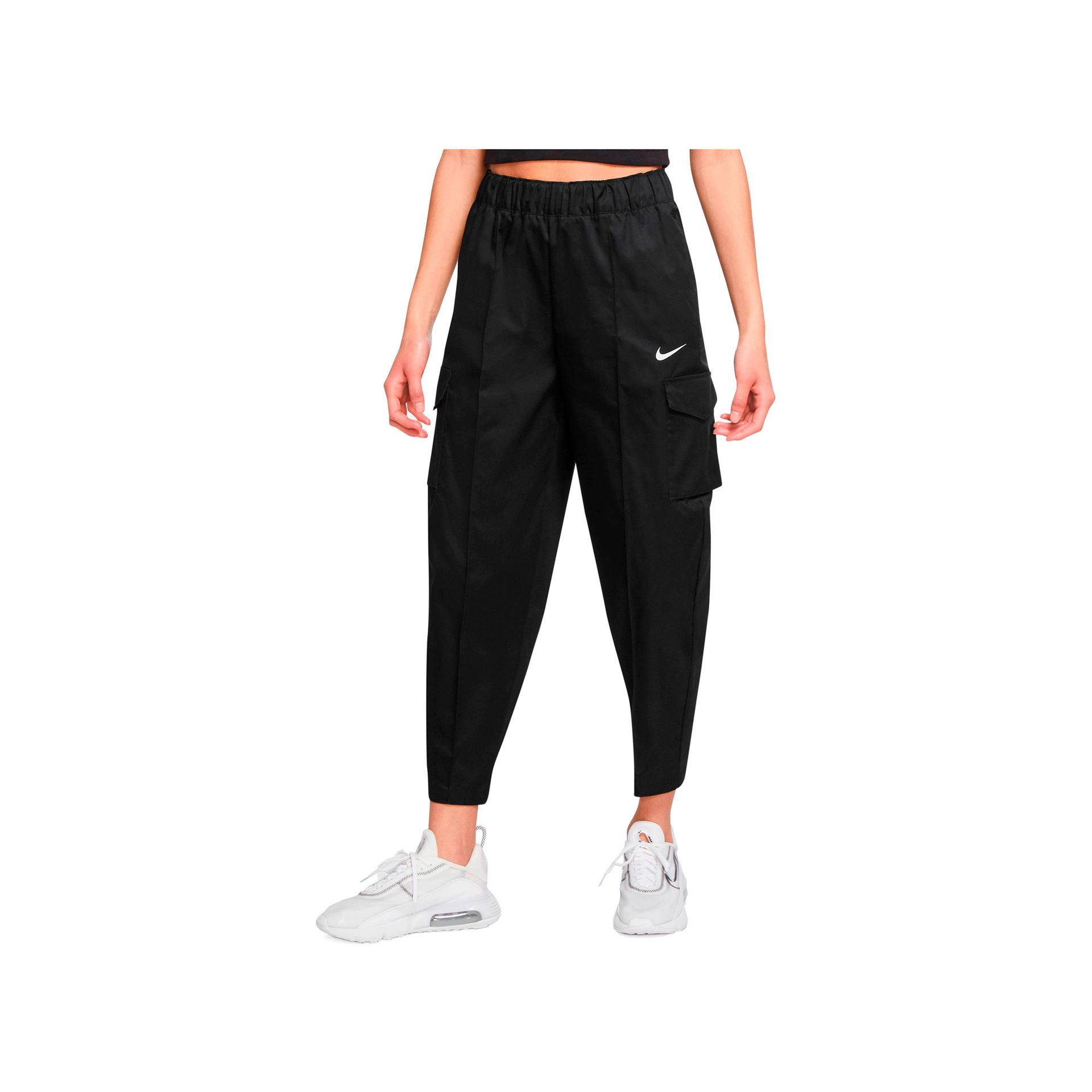 Nike Pantalón Mujer W NSW ESSNTL WVN HR PNT CRV W vista frontal Nike Pantalón Mujer W NSW ESSNTL WVN HR PNT CRV W vista frontal