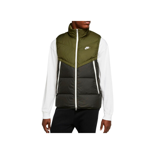 NIKE M NSW SF WINDRUNNER VEST verde