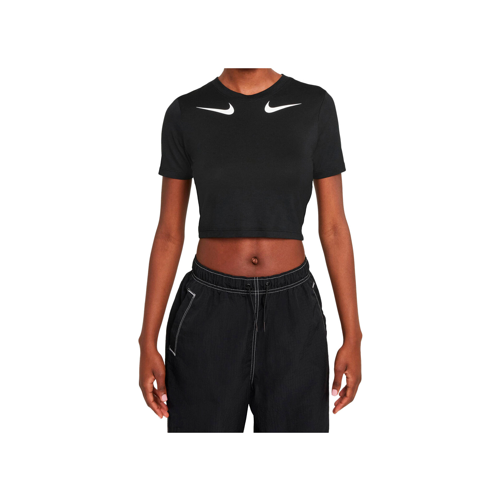 Nike Camiseta Mujer W NSW TEE SWOOSH vista frontal Nike Camiseta Mujer W NSW TEE SWOOSH vista frontal