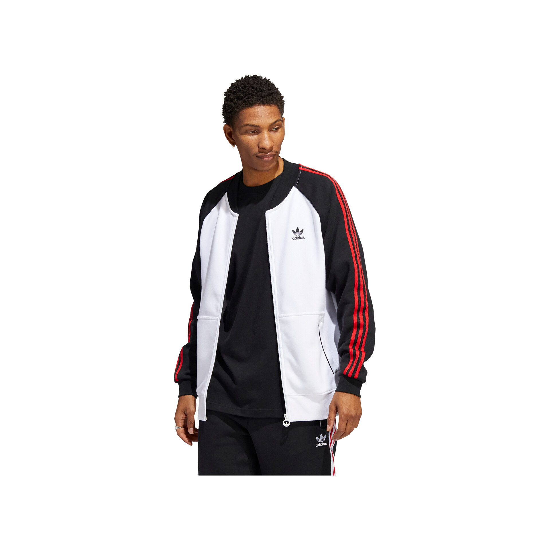 adidas Sudadera Hombre SST FLEECE TT vista trasera adidas Sudadera Hombre SST FLEECE TT vista trasera