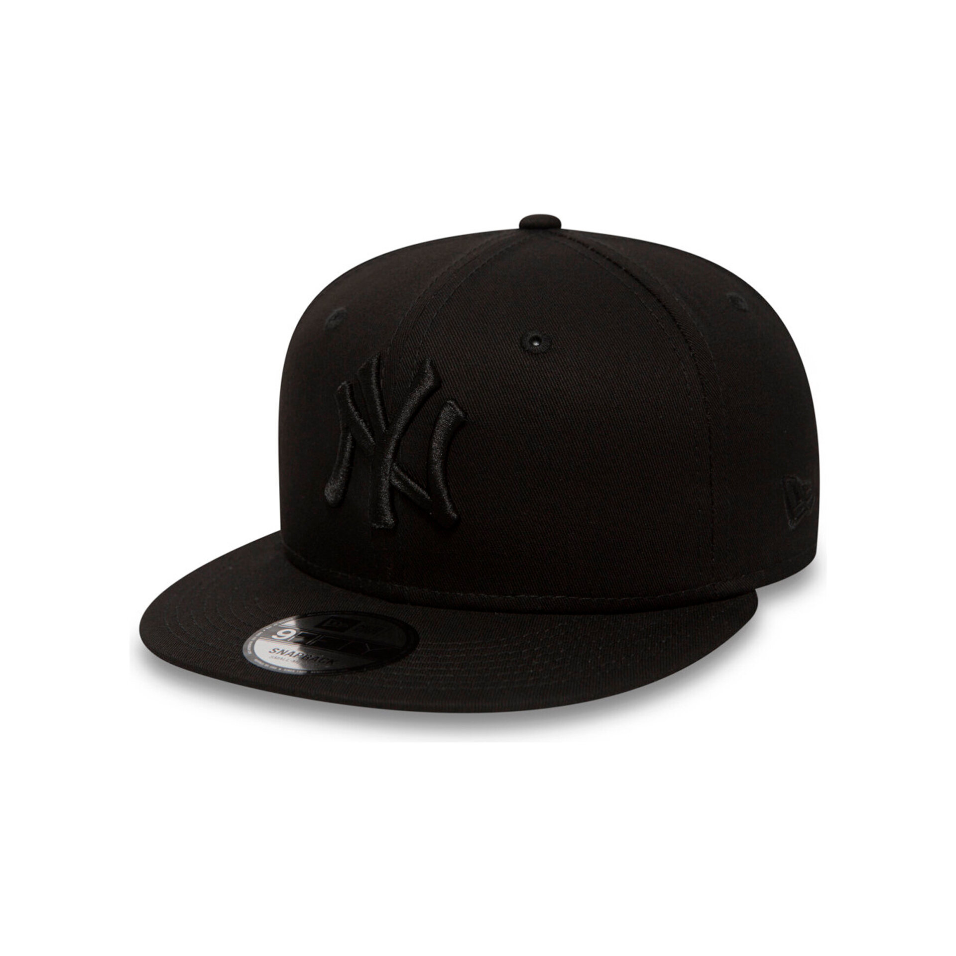 New Era Gorra NEW YORK YANKEES BLKBLK vista frontal New Era Gorra NEW YORK YANKEES BLKBLK vista frontal