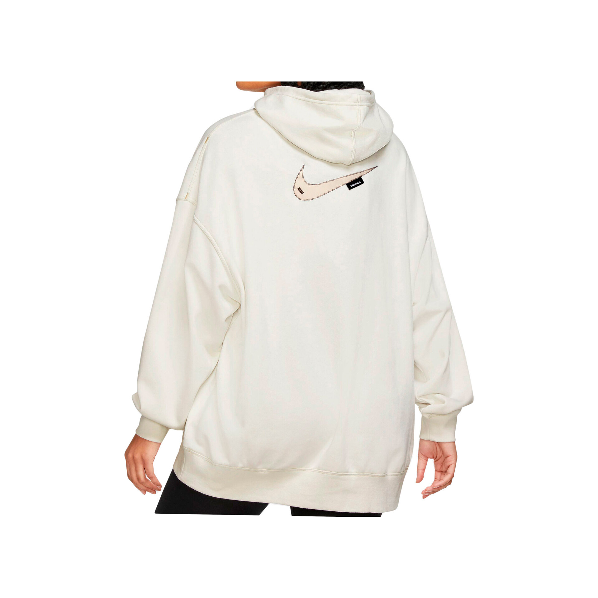 Nike Sudadera Mujer W NSW SWSH FLC HOODIE vista trasera Nike Sudadera Mujer W NSW SWSH FLC HOODIE vista trasera