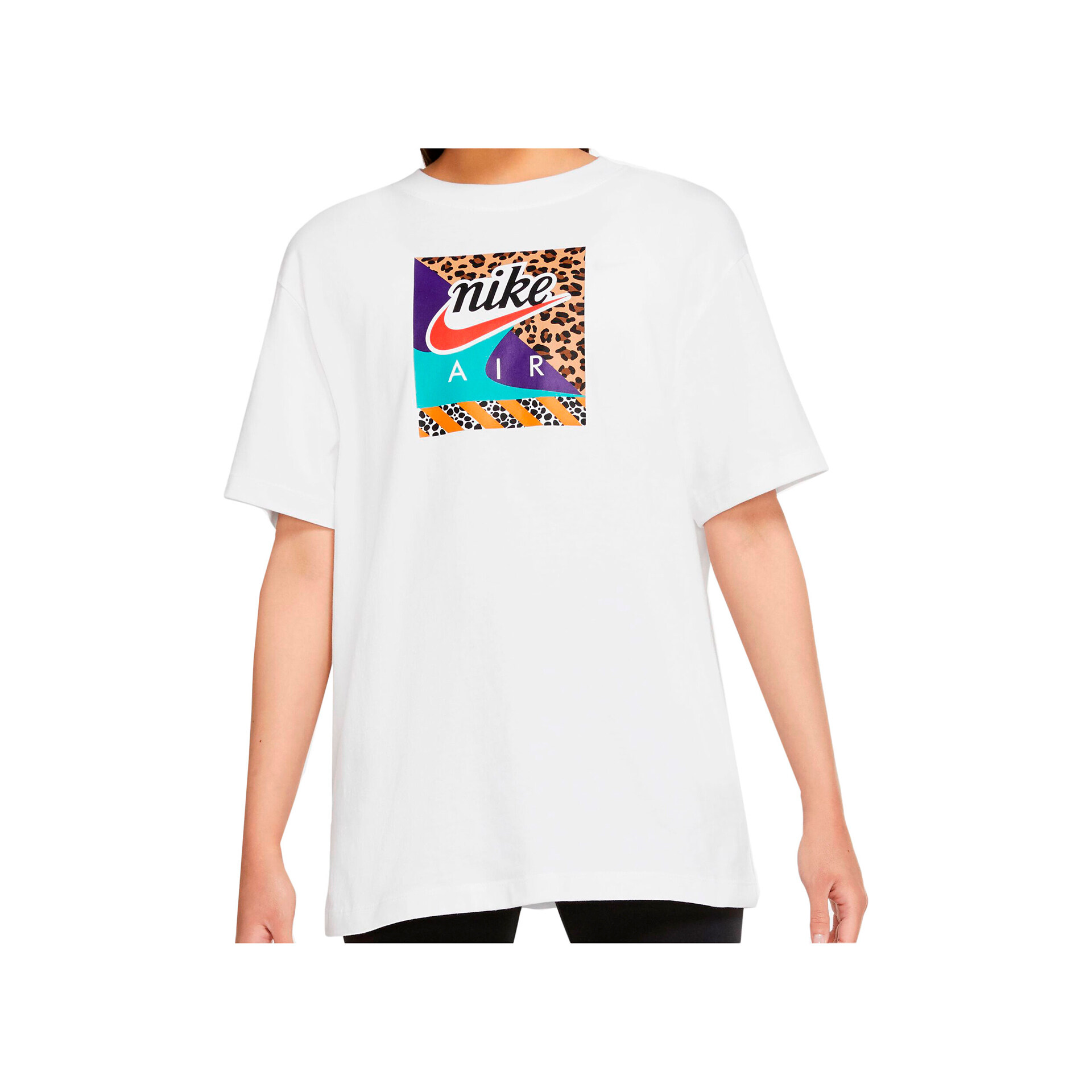 Nike Camiseta Mujer W NSW TEE BF AIR LOOM vista frontal Nike Camiseta Mujer W NSW TEE BF AIR LOOM vista frontal