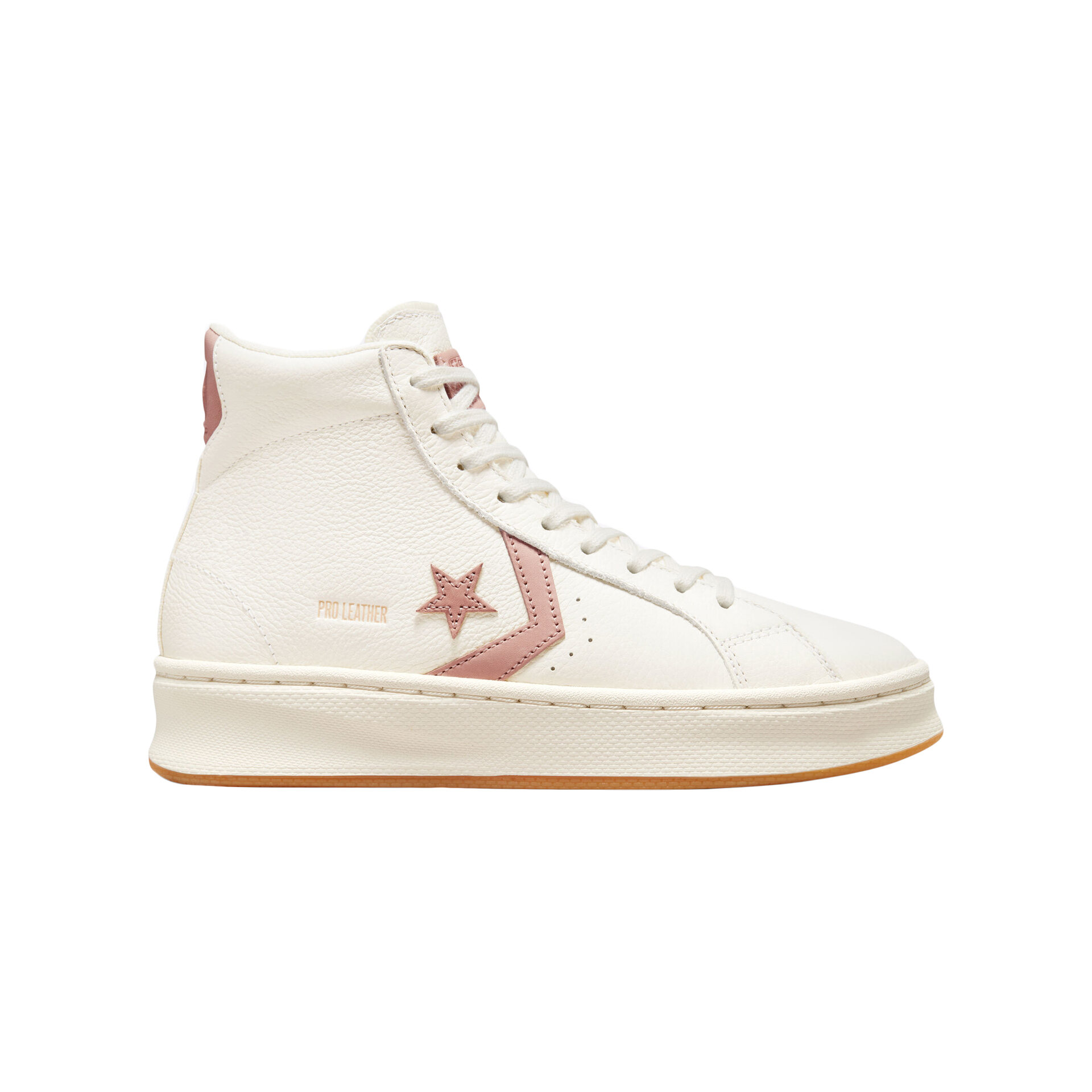 Converse Zapatillas Mujer PRO LEATHER LIFT NEUTRAL CRAFTED lateral exterior Converse Zapatillas Mujer PRO LEATHER LIFT NEUTRAL CRAFTED lateral exterior