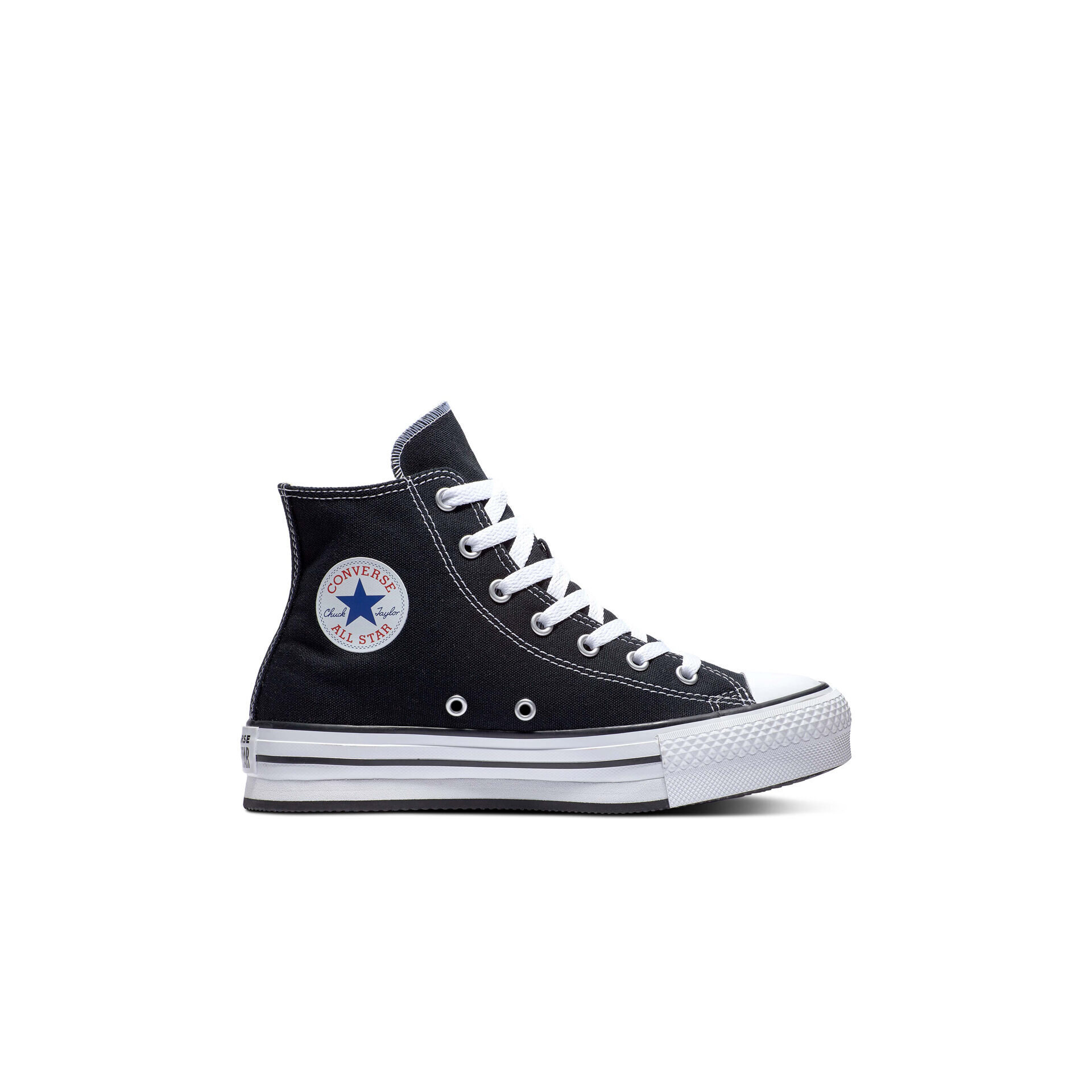 Converse Zapatillas Niña/os CHUCK TAYLOR ALL STAR EVA LIFT CANVAS PLATFORM lateral exterior Converse Zapatillas Niña/os CHUCK TAYLOR ALL STAR EVA LIFT CANVAS PLATFORM lateral exterior