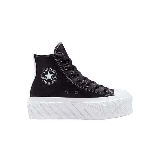 Humano linda Controlar Converse Chuck Taylor All Star Lift 2x Matte Metallic Ultra Platform negro  zapatillas mujer | Dooers Sneakers