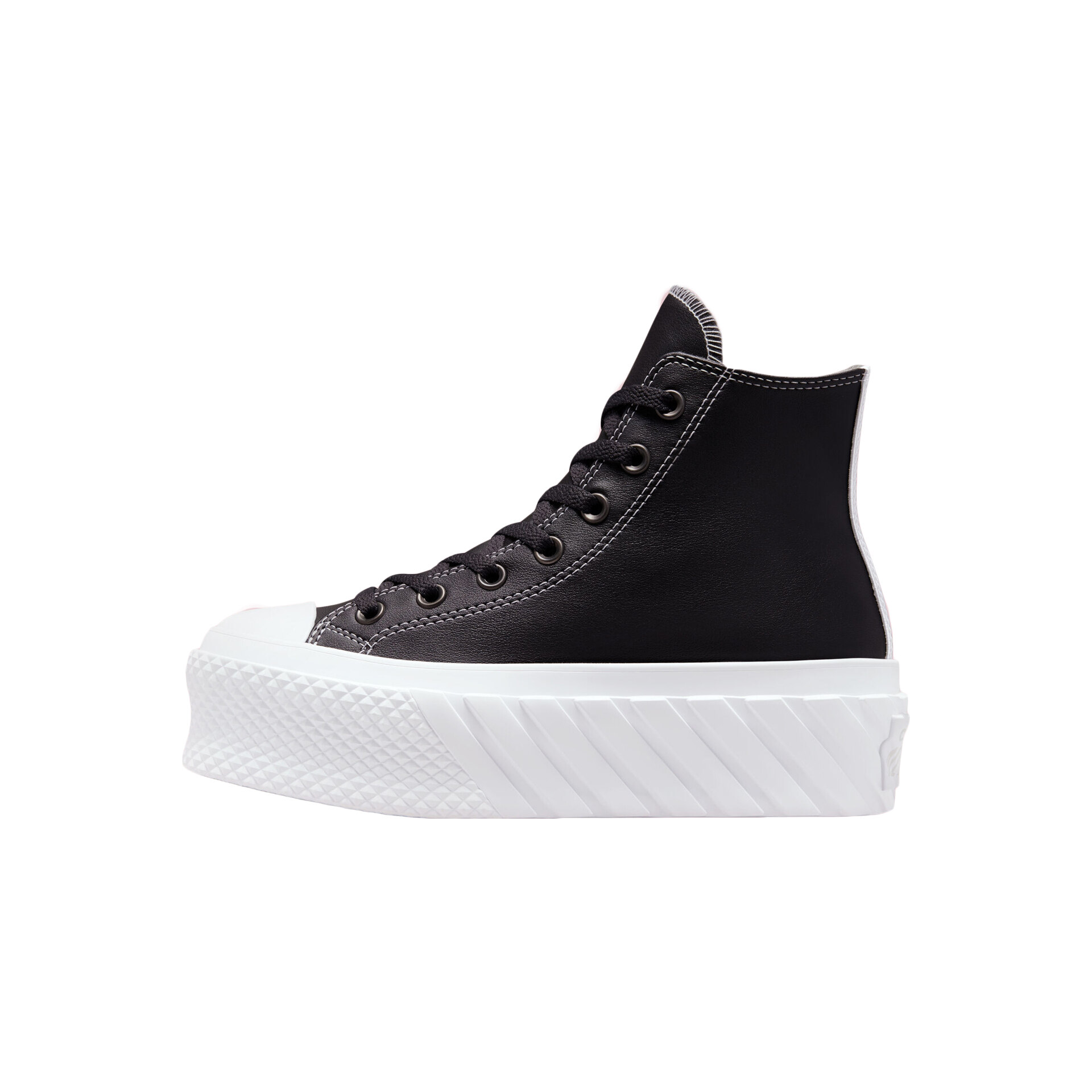 Converse Chuck Taylor All Star Lift Matte Metallic Ultra Platform negro zapatillas mujer | Dooers Sneakers