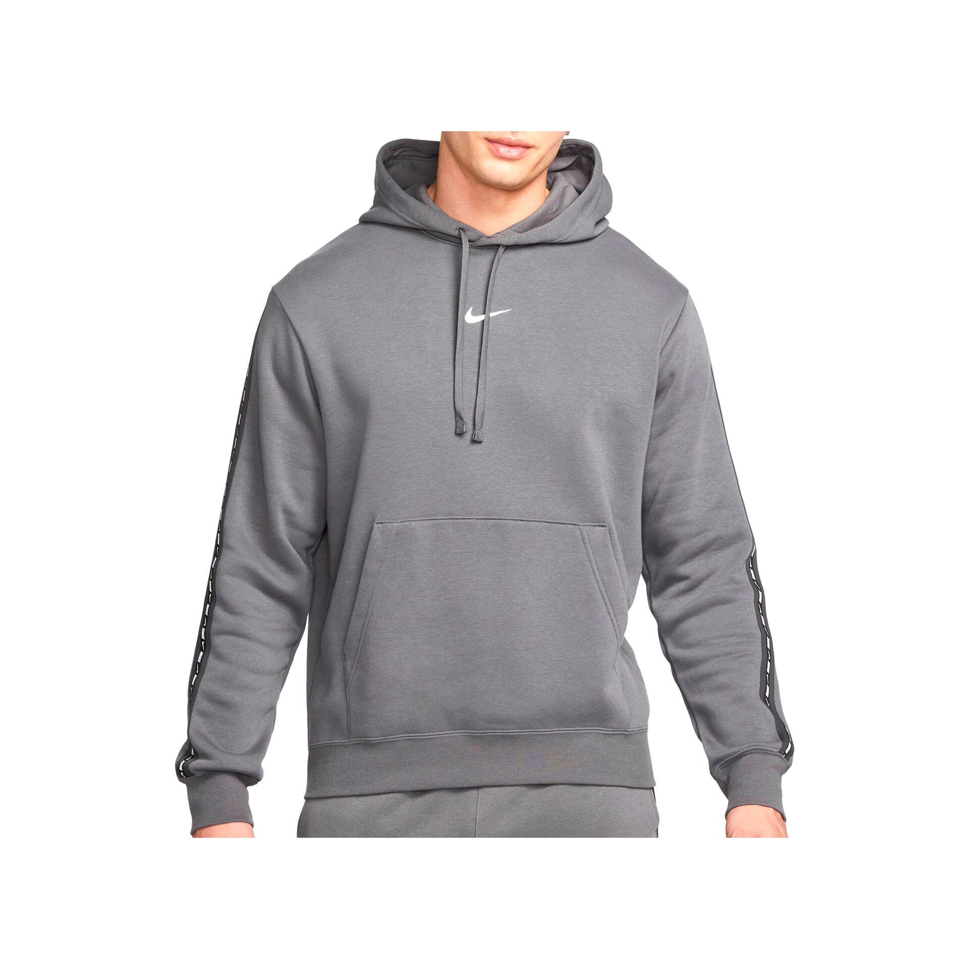 Nike Sudadera Hombre M NSW REPEAT FLC PO HOODIE BB vista frontal Nike Sudadera Hombre M NSW REPEAT FLC PO HOODIE BB vista frontal