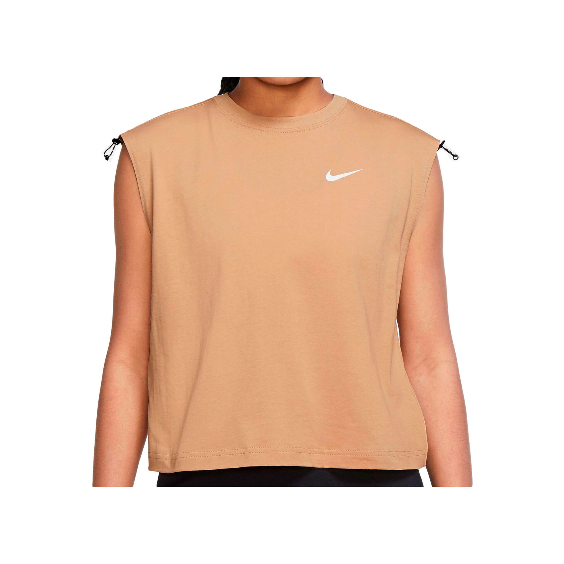 Nike Camiseta Mujer W NSW ESSNTL DF SL TOP vista frontal Nike Camiseta Mujer W NSW ESSNTL DF SL TOP vista frontal