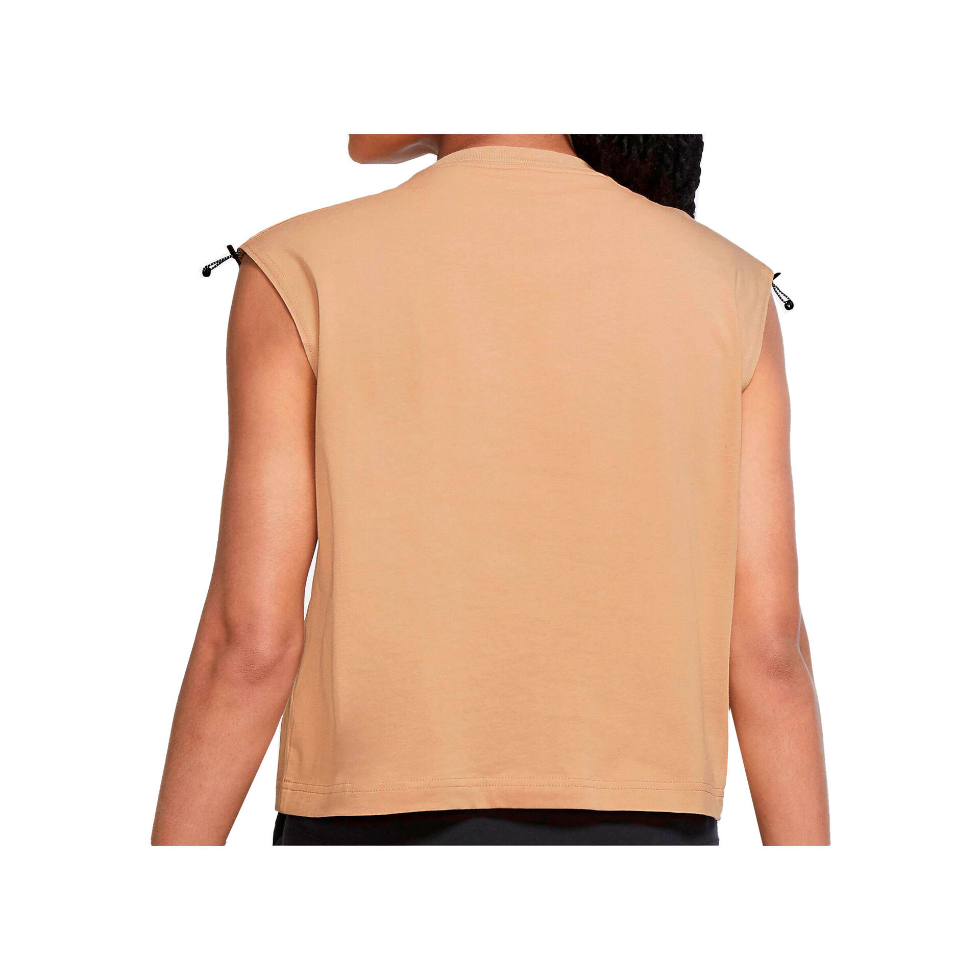 Nike Camiseta Mujer W NSW ESSNTL DF SL TOP vista trasera Nike Camiseta Mujer W NSW ESSNTL DF SL TOP vista trasera