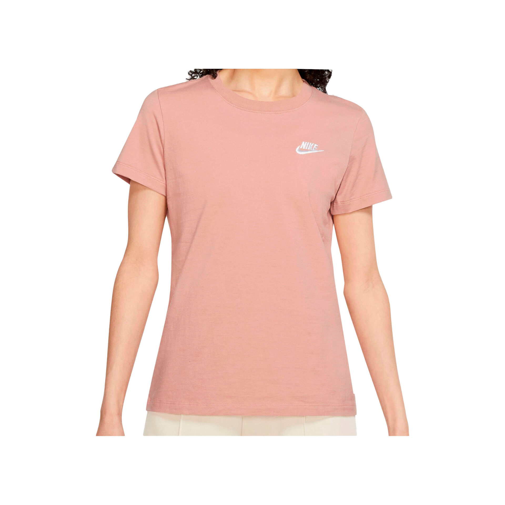 Nike Camiseta Mujer W NSW CLUB TEE vista frontal