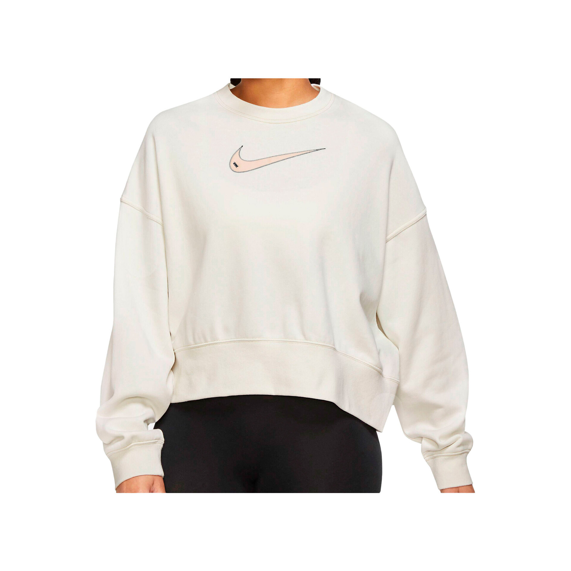 Nike Sudadera Mujer W NSW SWSH FLC CREW MD CRP vista frontal Nike Sudadera Mujer W NSW SWSH FLC CREW MD CRP vista frontal