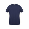 Le Coq Sportif Camiseta Hombre BAT Tee SS N2 M bleu nuit/lemon chrome vista trasera