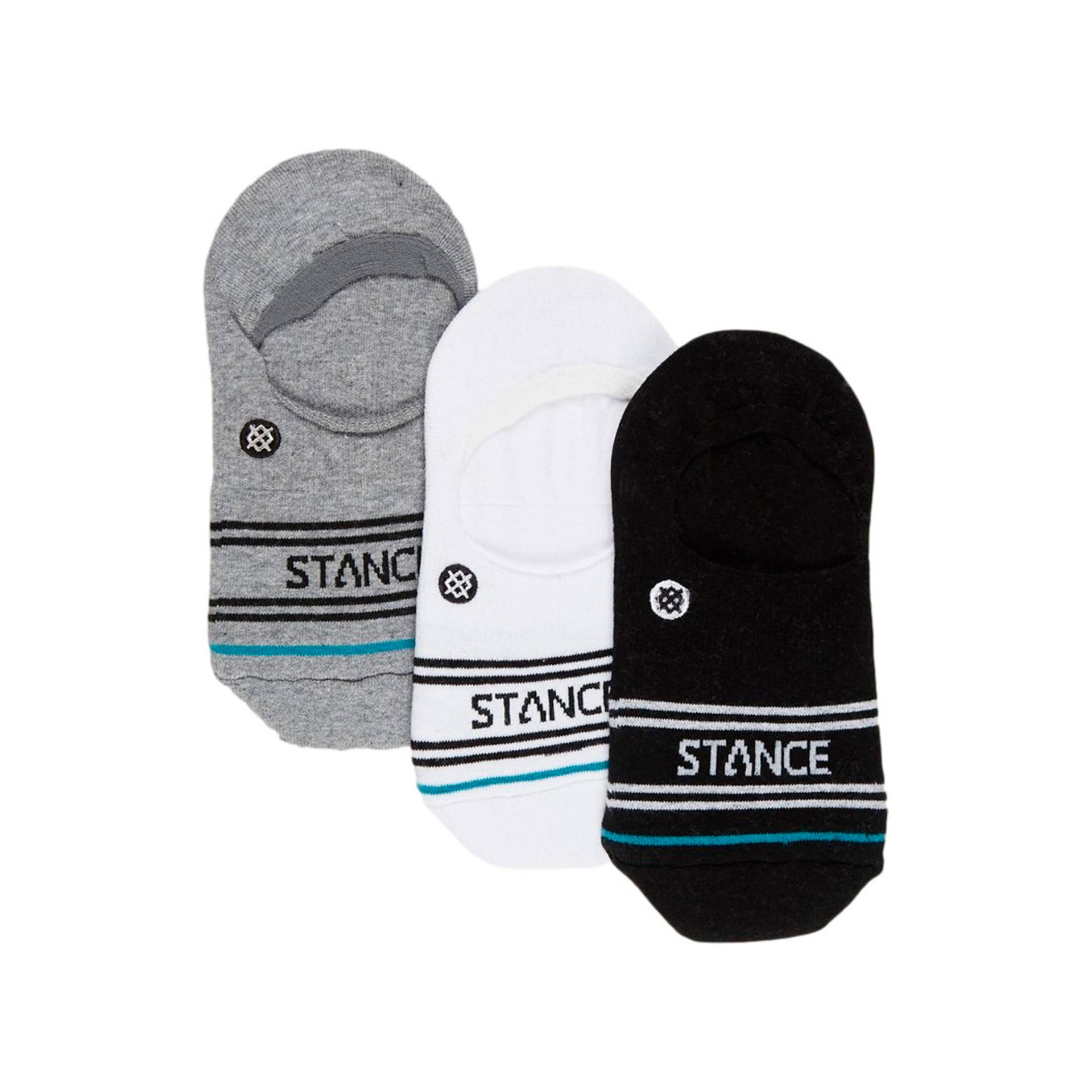 Stance Calcetines BASIC 3 PACK NO SHOW 02 Stance Calcetines BASIC 3 PACK NO SHOW 02