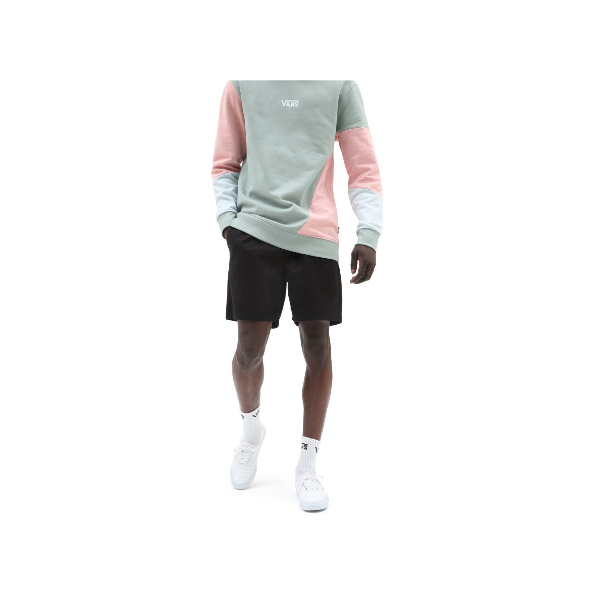 Vans Pantalón Corto Hombre MN RANGE RELAXED ELASTIC SHORT vista trasera Vans Pantalón Corto Hombre MN RANGE RELAXED ELASTIC SHORT vista trasera