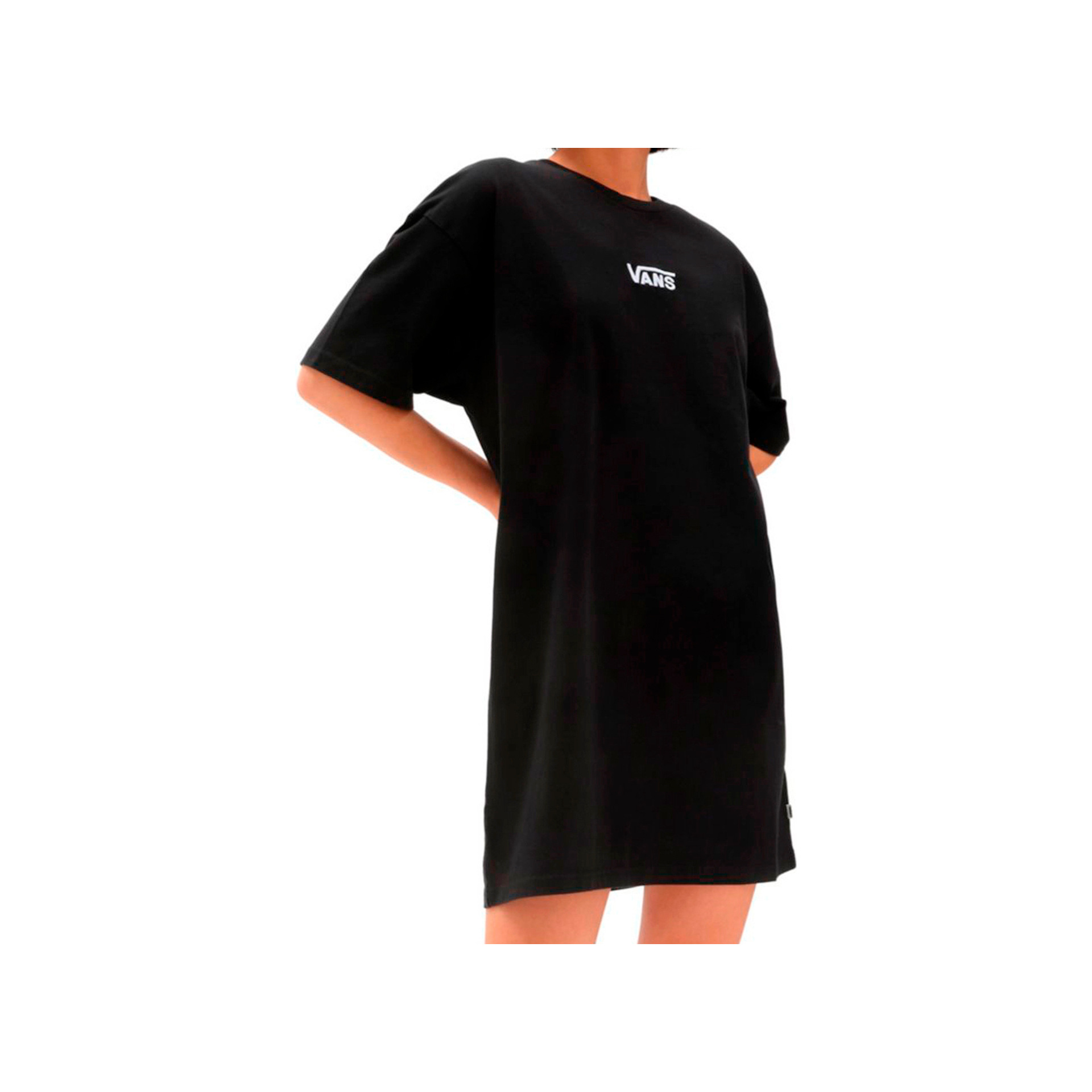 Vans Vestido WM CENTER VEE TEE DRESS vista frontal Vans Vestido WM CENTER VEE TEE DRESS vista frontal