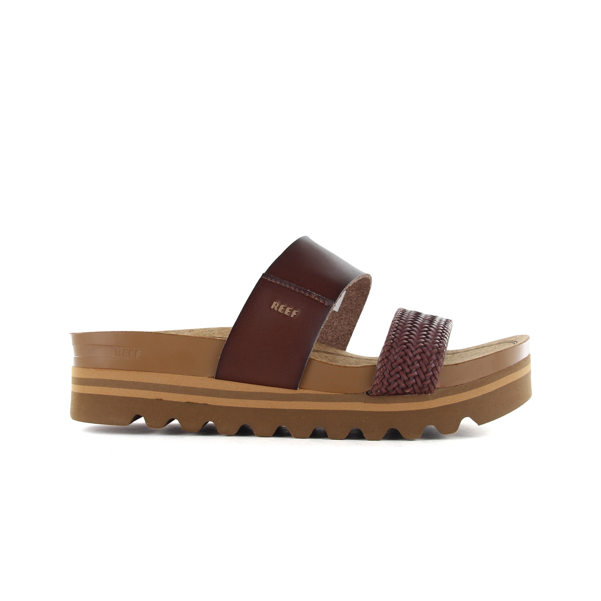 Reef Chancletas y Sandalias Mujer CUSHION VISTA HI lateral exterior Reef Chancletas y Sandalias Mujer CUSHION VISTA HI lateral exterior