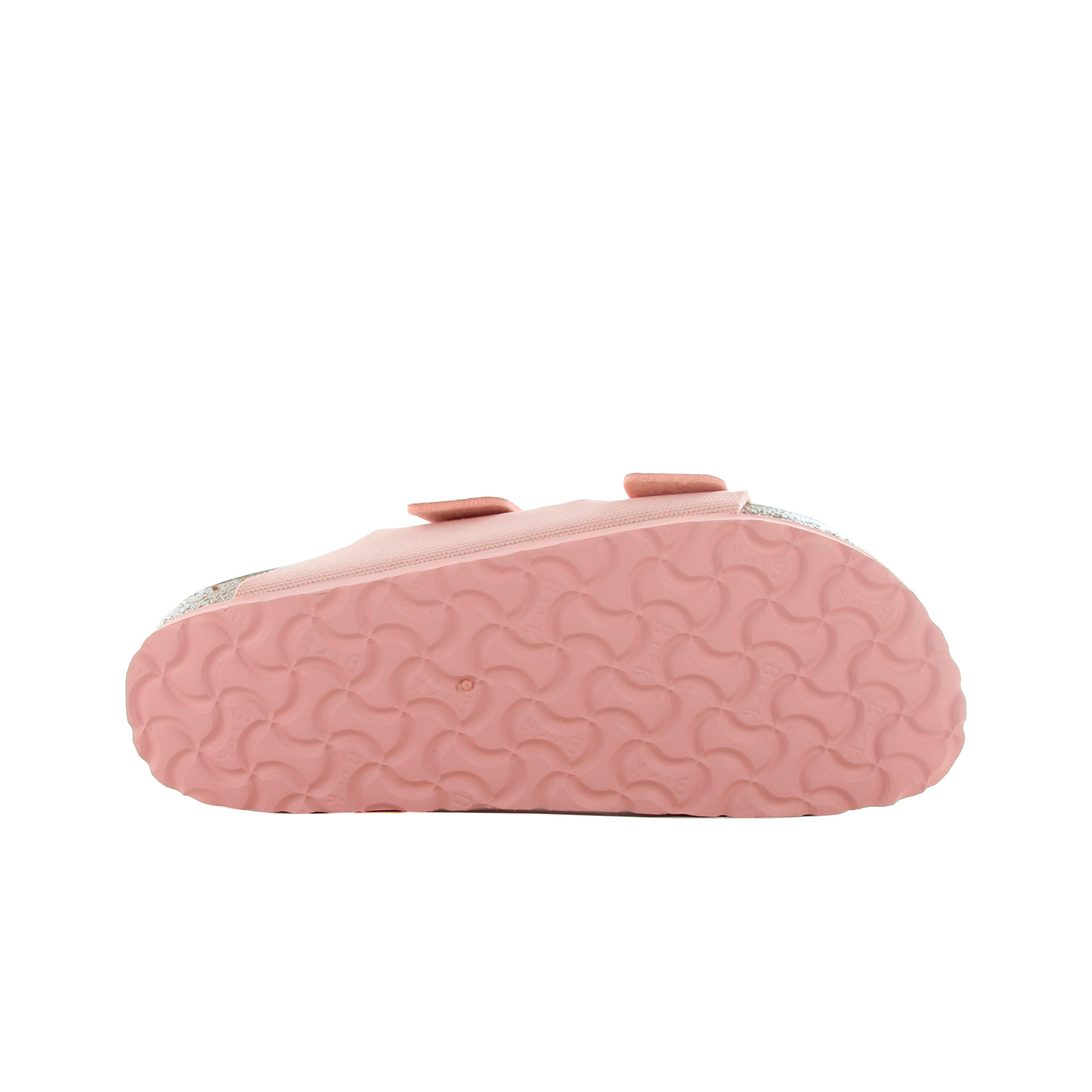 Birkenstock Chancletas y Sandalias Mujer Arizona TEX VEG Canvas Soft Pink vista frontal girada 45º Birkenstock Chancletas y Sandalias Mujer Arizona TEX VEG Canvas Soft Pink vista frontal girada 45º