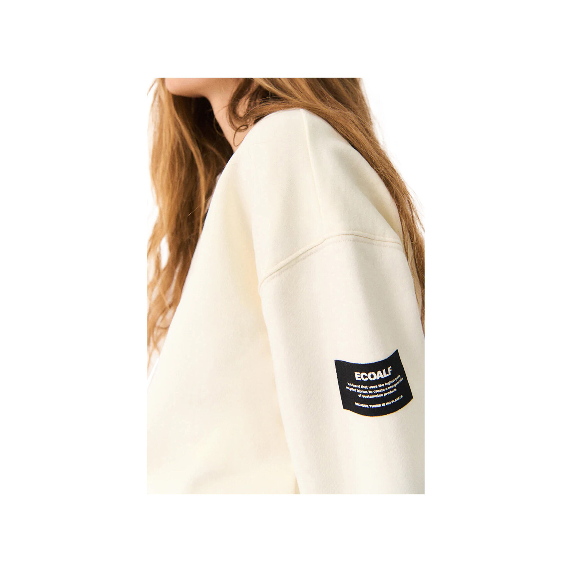 Ecoalf Sudadera Mujer BACKALF B BECAUSE SWEATSHIRT WOMAN 03 Ecoalf Sudadera Mujer BACKALF B BECAUSE SWEATSHIRT WOMAN 03