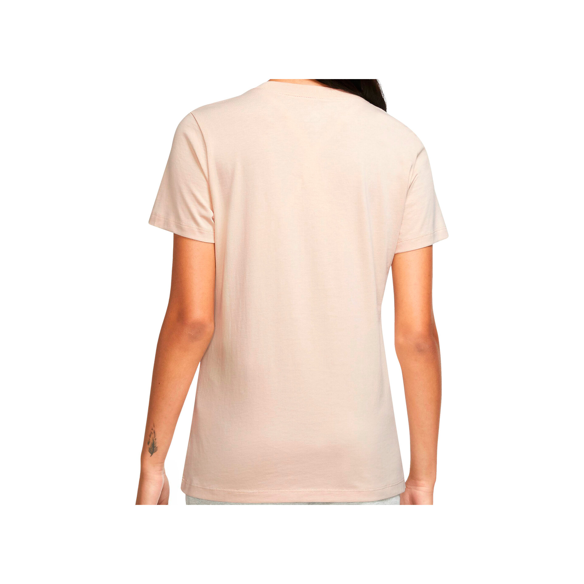 Nike Camiseta Mujer W NSW ESSNTL TEE SS CREW LBR vista trasera Nike Camiseta Mujer W NSW ESSNTL TEE SS CREW LBR vista trasera