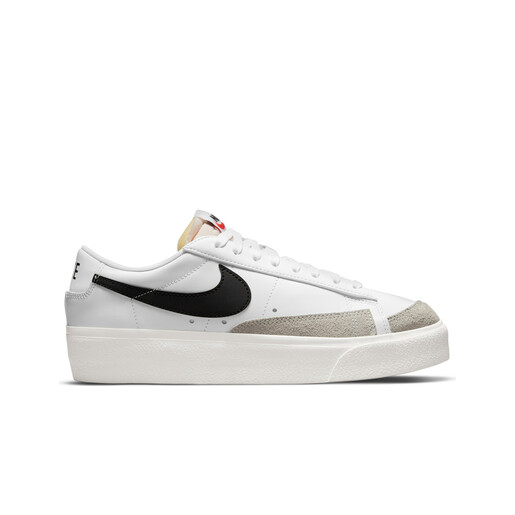 NIKE W BLAZER LOW PLATFORM blanco