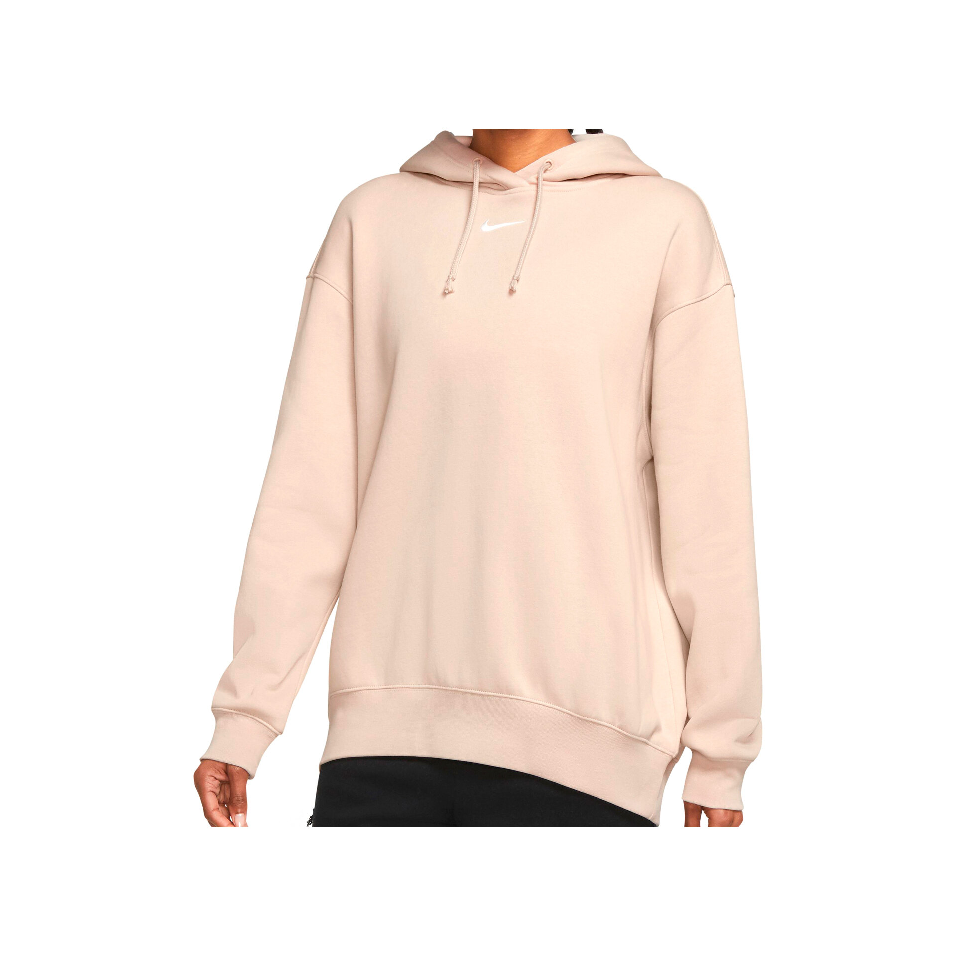 Nike Sudadera Mujer W NSW ESSNTL CLCTN FLC OS HD vista frontal Nike Sudadera Mujer W NSW ESSNTL CLCTN FLC OS HD vista frontal